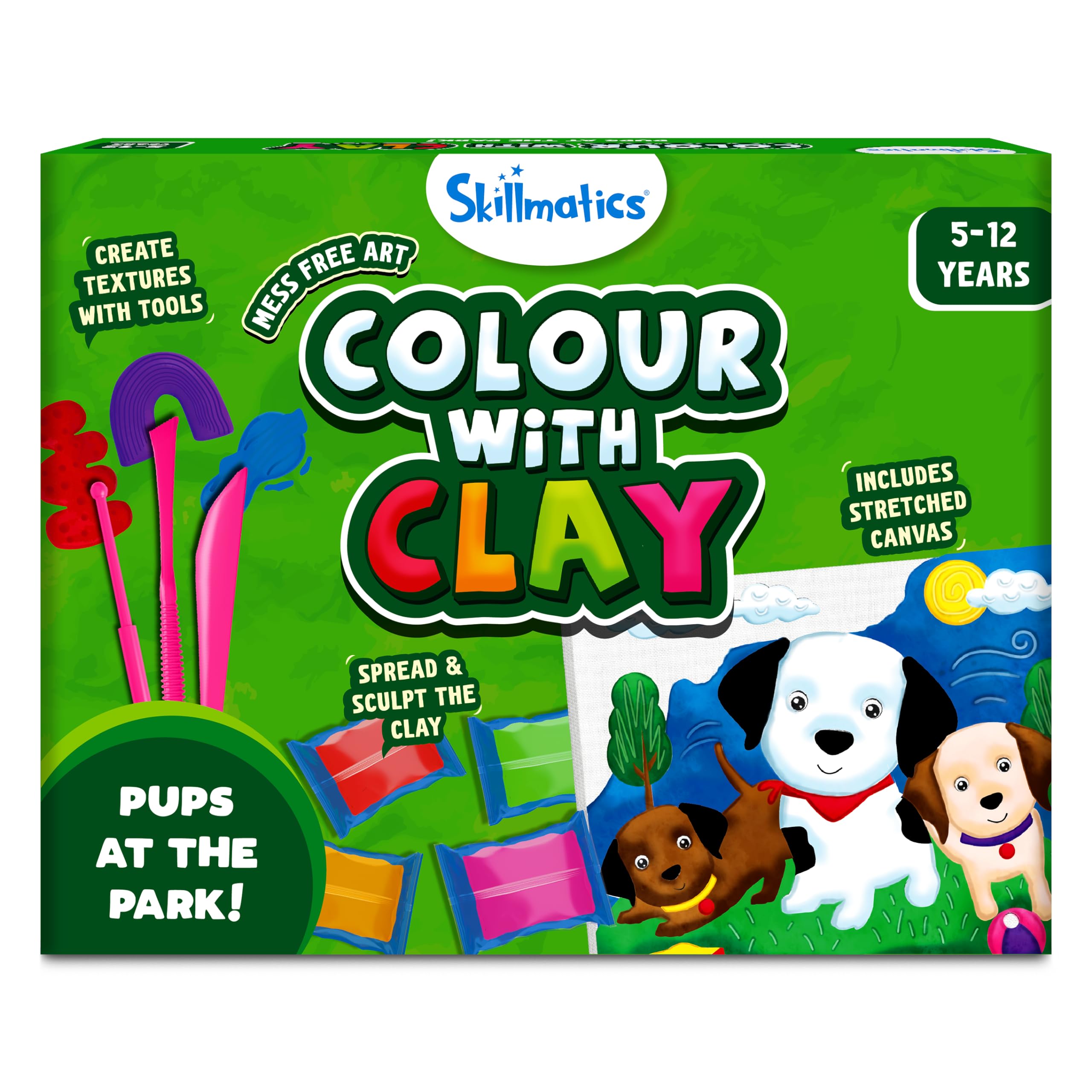 See full amazon price history chart for Skillmatics Art & Craft Kit - Colour with Clay, No Mess Art, Create A Clay Canvas of Pups at The Park, Gifts for Ages 5 to 12 Skillmatics Art & Craft Kit - Colour with Clay, No Mess Art, Create A Clay Canvas of Pups at The Park, Gifts for Ages 5 to 12 (B0CVRTDMBH) Amazon Price History, Amazon Price Tracker