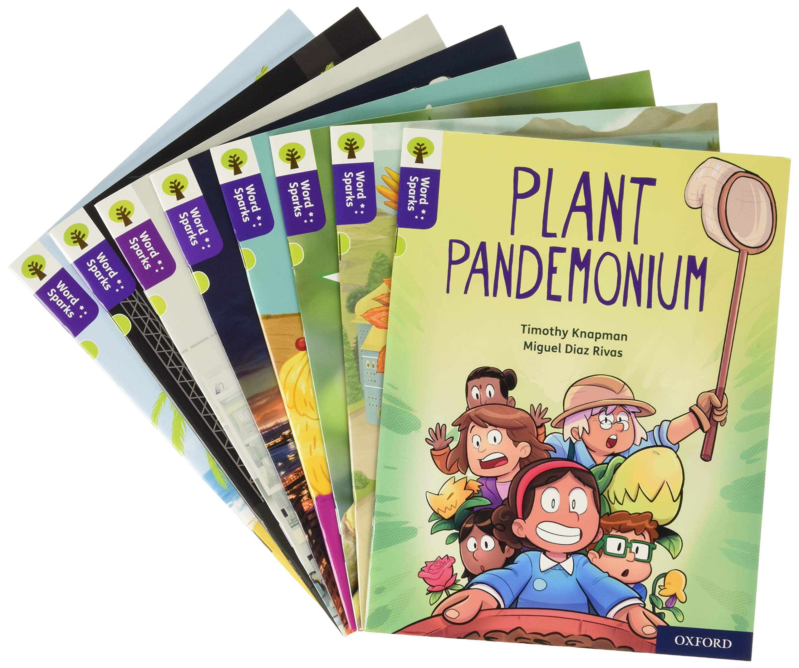 Oxford Reading Tree Word Sparks: Level 11: Mixed Pack of 8 by Clements