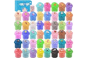45-Pack Scented Butter Slime Kit Christmas Party Favor Gifts