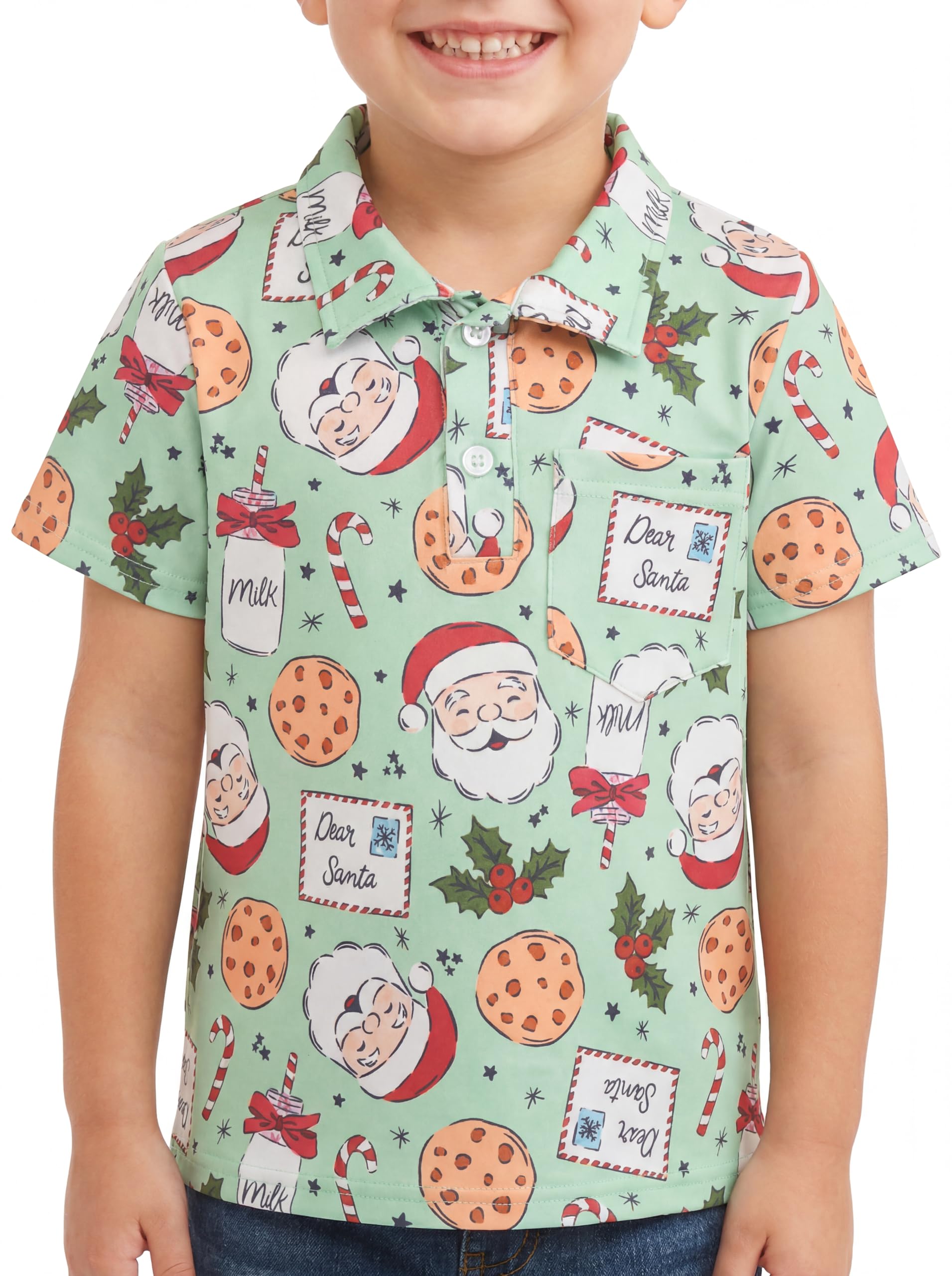 Unique Baby Moisture Wicking Kids Polo Shirts for Toddler Boys Polo Shirt