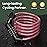 Titanker Bike Lock Cable, 4 Feet Bike Cable Lock Basic Self Coiling Kids Bike Lock Combination with Complimentary Mounting Bracket, 5/16 Inch Diameter (4FT, Pink-8mm)