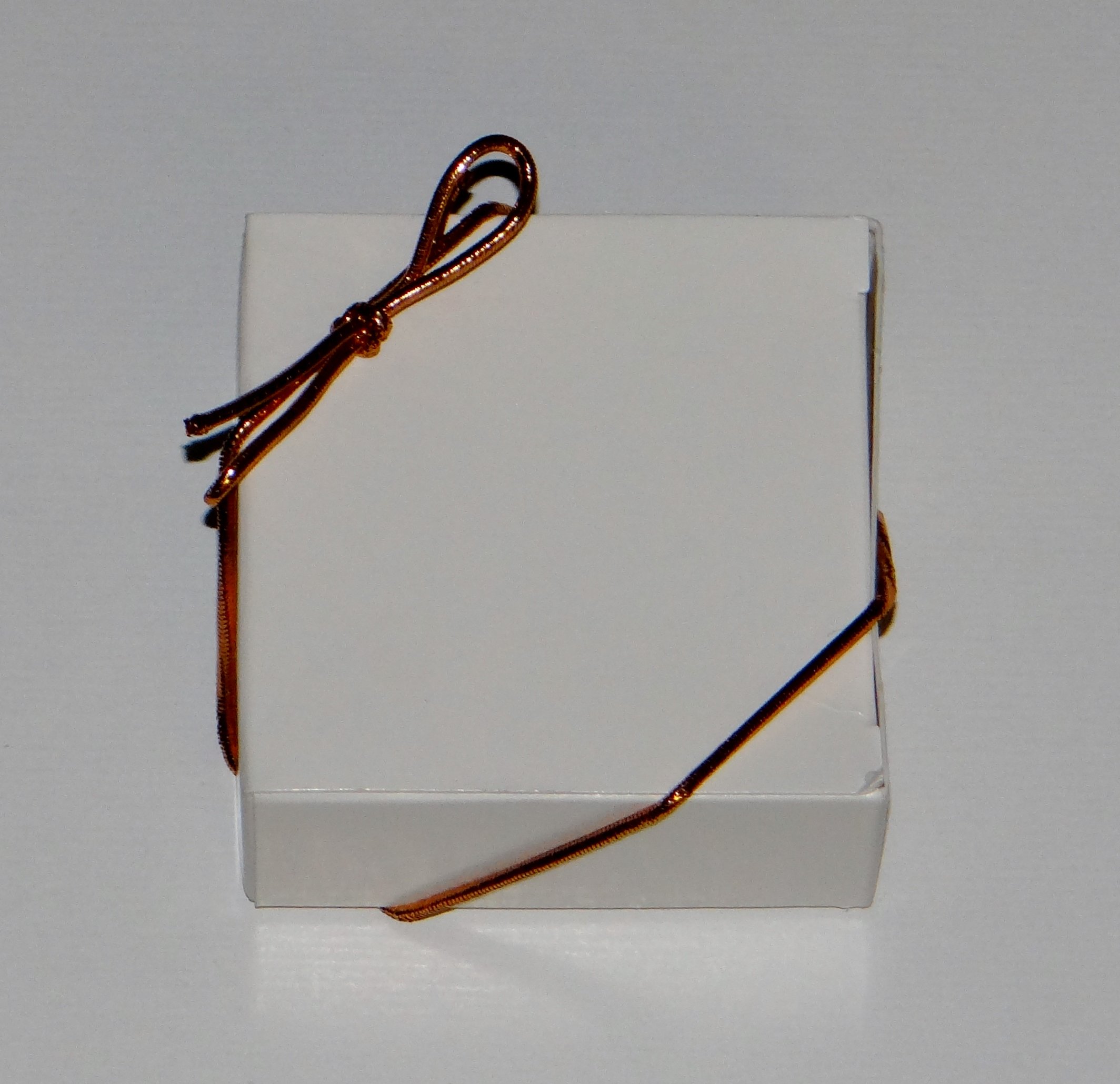 8" Copper Stretch Loops 50ct for Candy Boxes/Jewelry Boxes