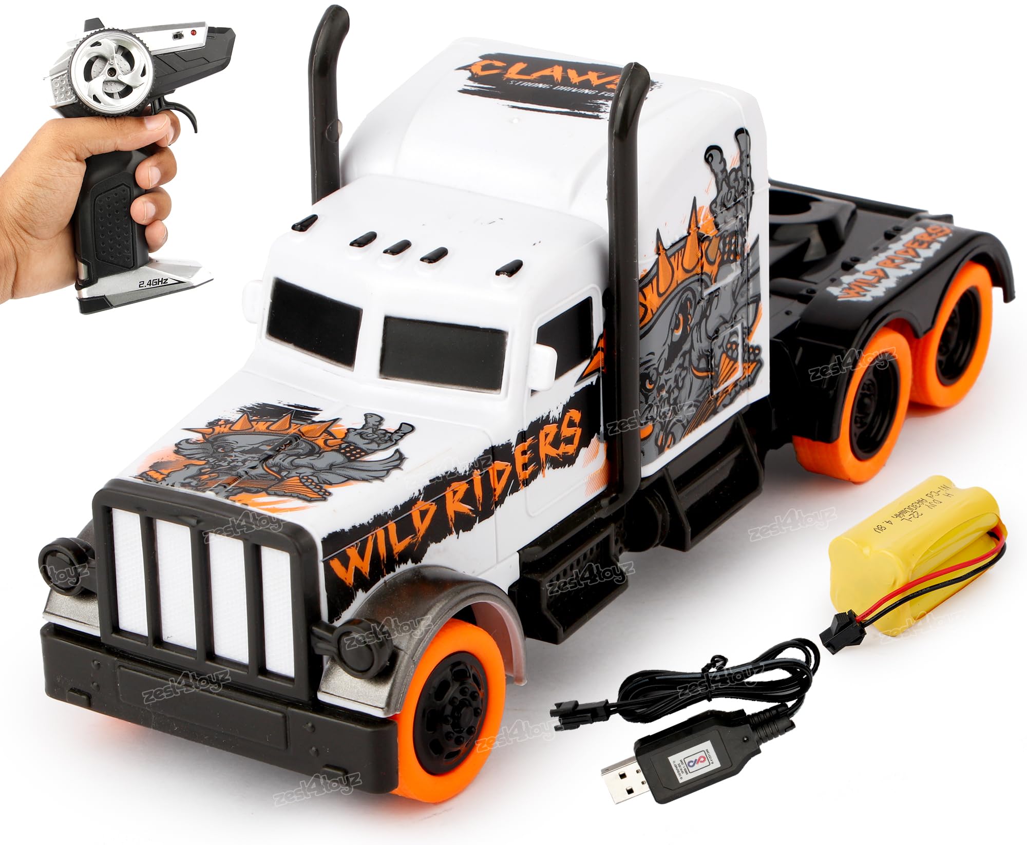 Zest 4 Toyz Remote Control Truck Toy for Boys USB Rechargeable RC Toy Gift for Kids and Boys (Pack of 1) Random Color Dispatch (B0C9QHX22Q) Amazon Price History, Amazon Price Tracker