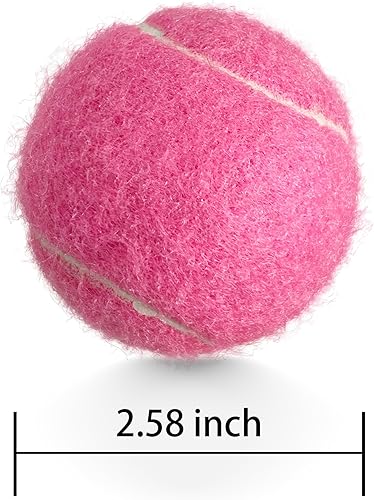 Miniatura 2 de Pelotas de tenis, paquete de 4 pelotas de tenis de práctica para principiantes, pelotas de tenis de entrenamiento para mascotas y perros