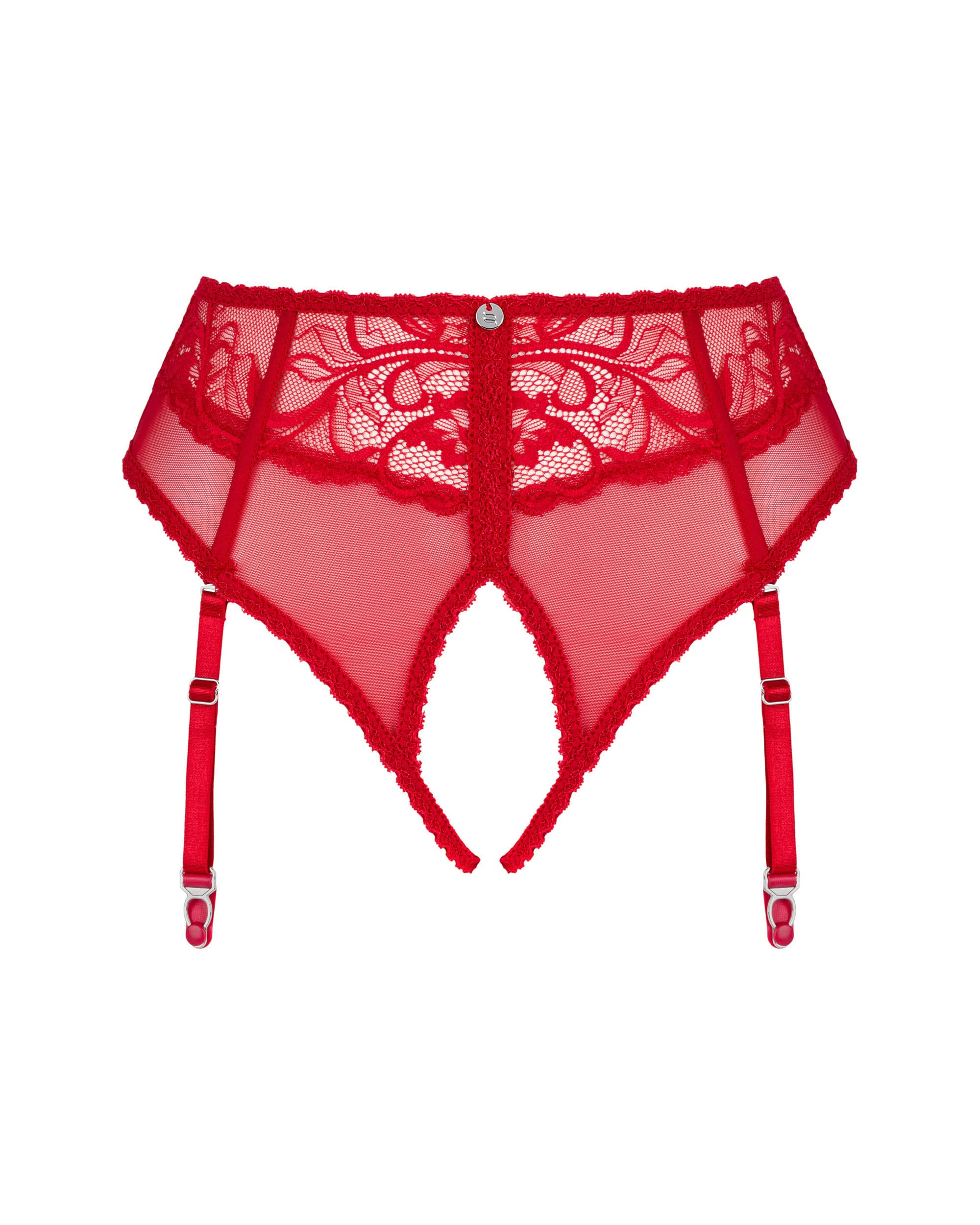 Culotte Jarretelles Avec Lacage Dans Le Dos - Marque Rouge Gorge Réf 1257 - Taille 38/42 (Étiquette T54/56) - Blanc - NEUVE Sans étiquettes