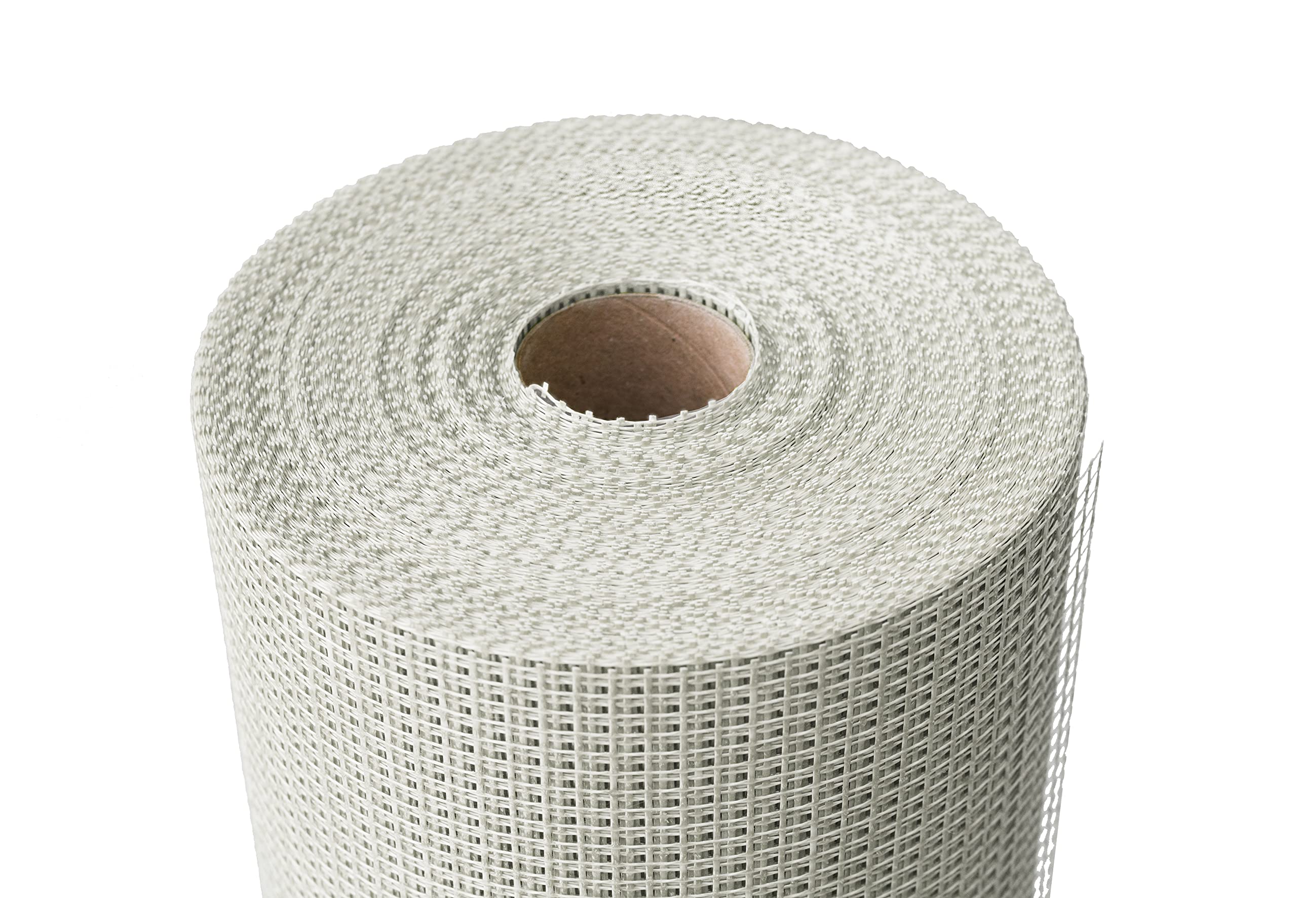 Fibreglass Reinforcing Mesh - White Rendering and Plastering Mesh (1m x 50m)