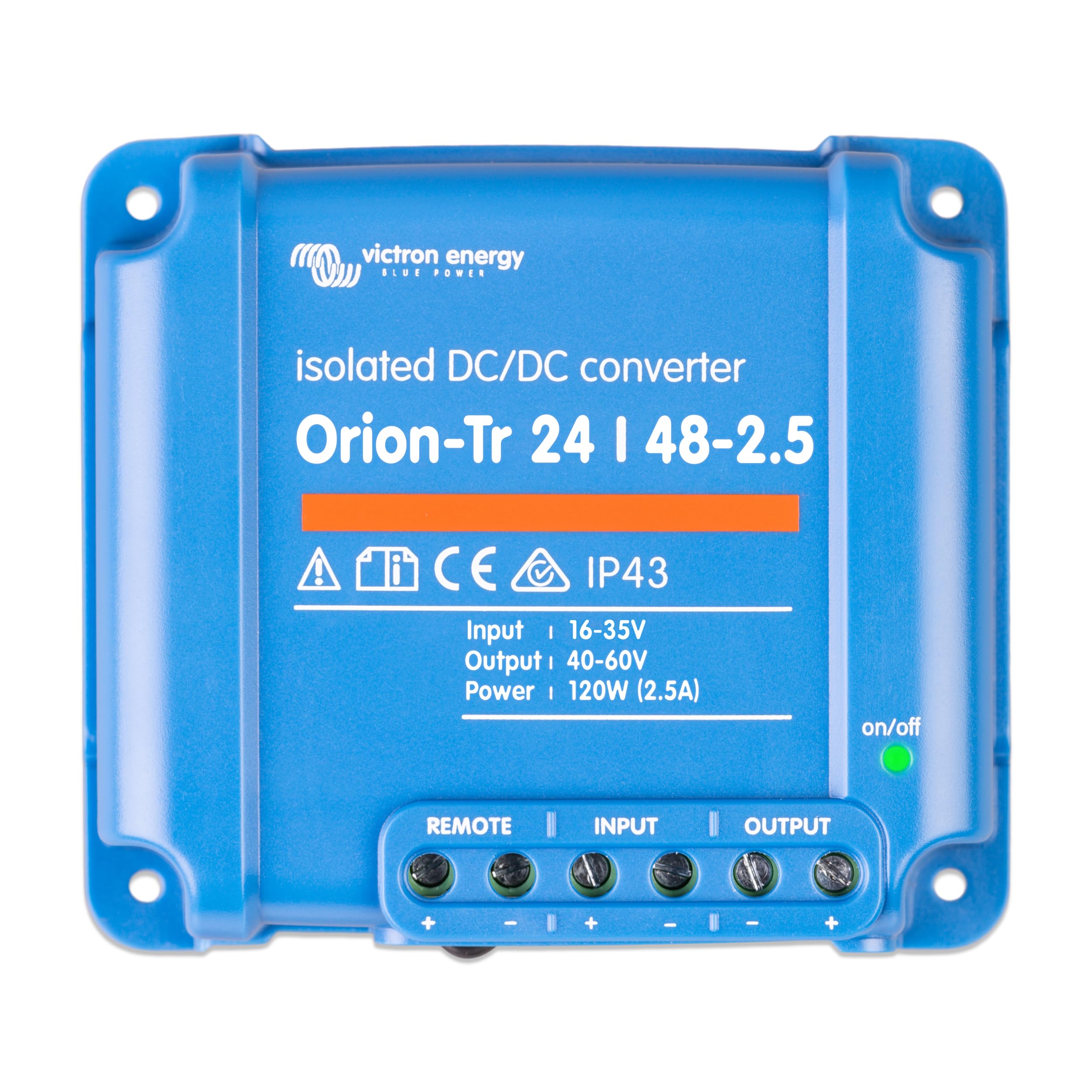 Victron Energy Orion-Tr Spannungswandler – 24/48 V DC-DC, 120 W, 2,5 A, IP43, isoliert