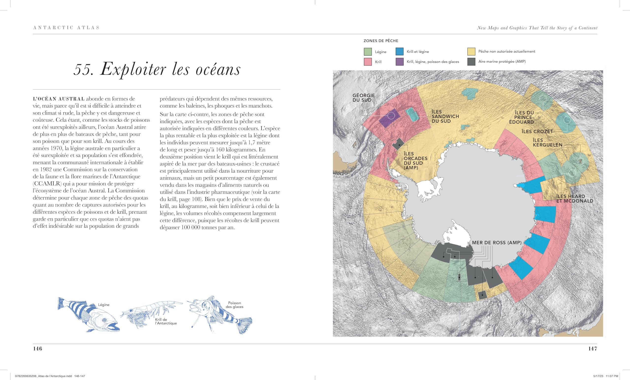 Atlas de l'Antarctique