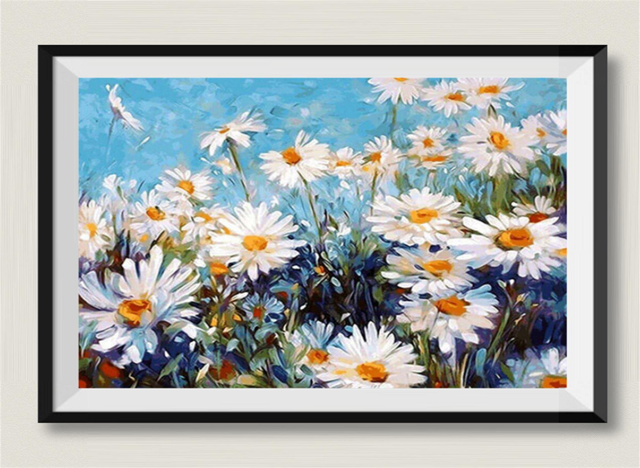Mille crisantemi pittura a olio - Puzzle in legno da 5000 pezzi - Idee regalo creative per adolescenti e adulti