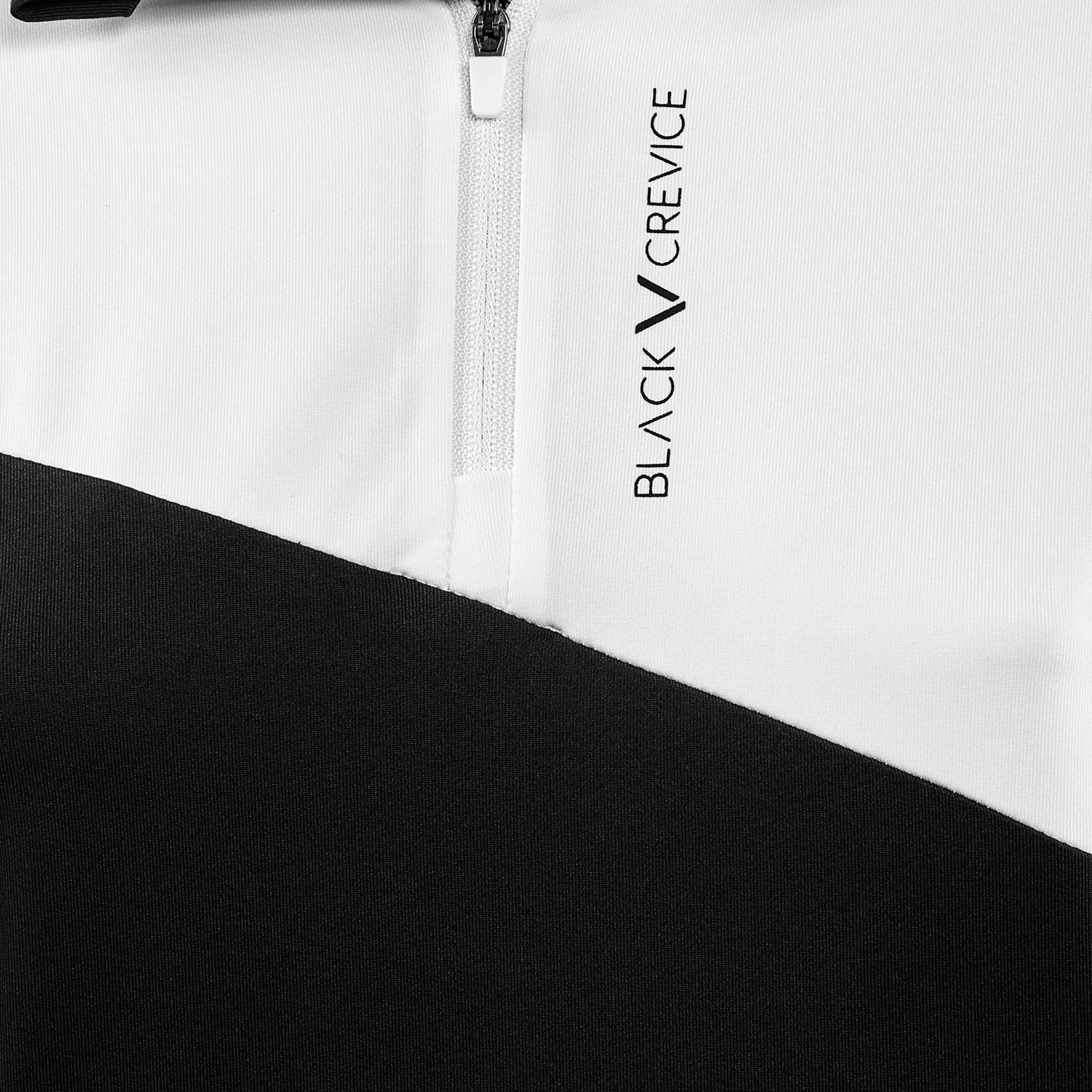 Black Crevice Koszulka funkcyjna Zipper Kobiet Black Crevice Damska koszulka funkcyjna z zamkiem błyskawicznym