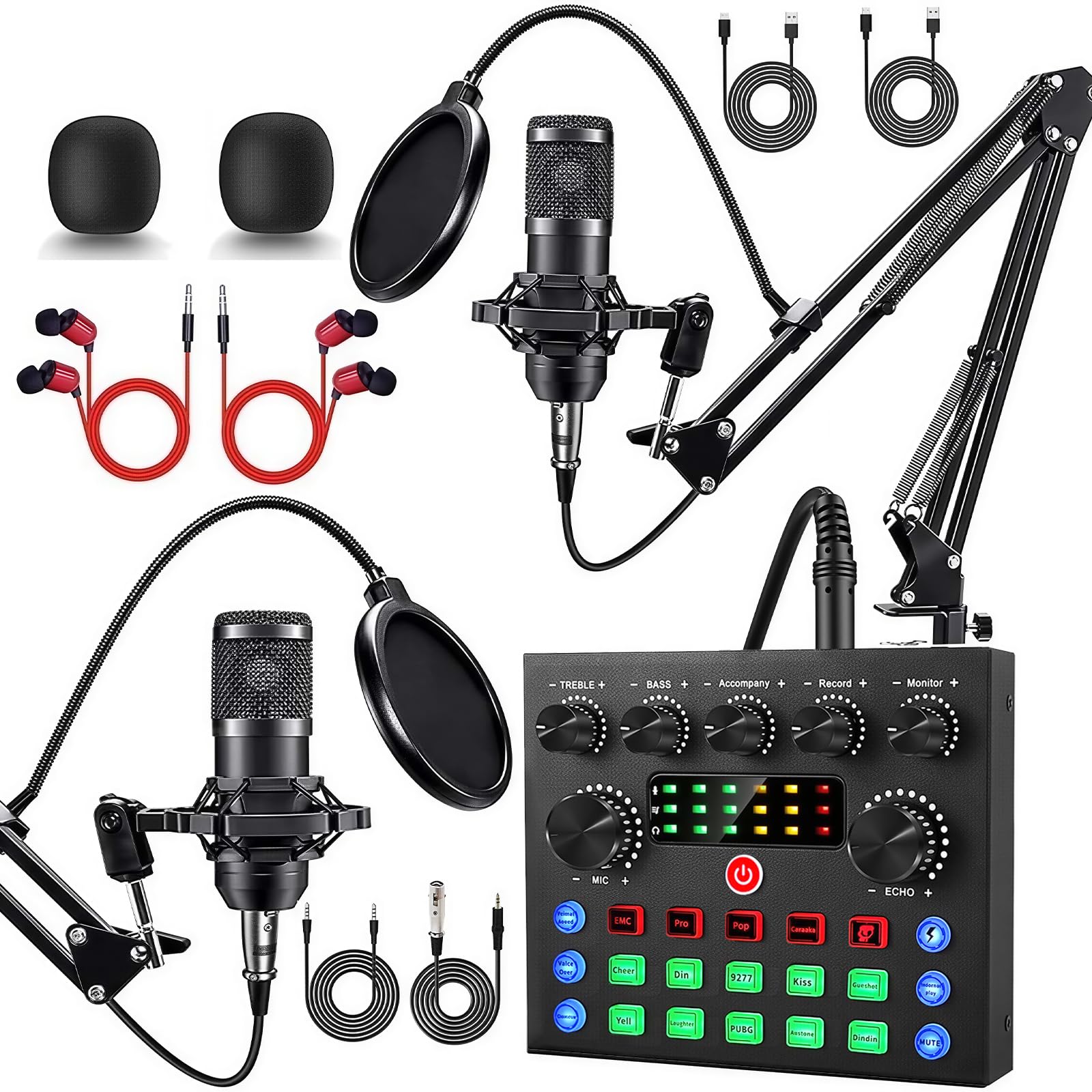 ALSO GO 2-Mic Podcast Kit