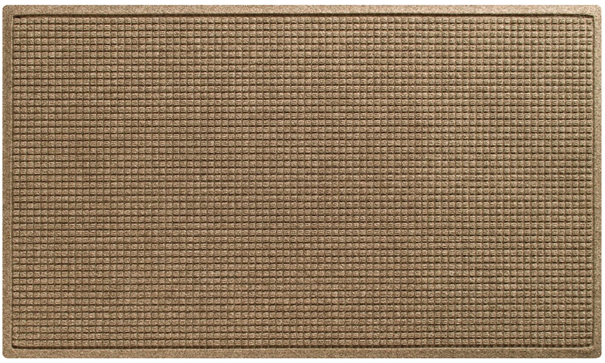 WaterHog Squares Heavy Duty Front Door Mat, 23"x35.5", Charcoal — Amazon image 10