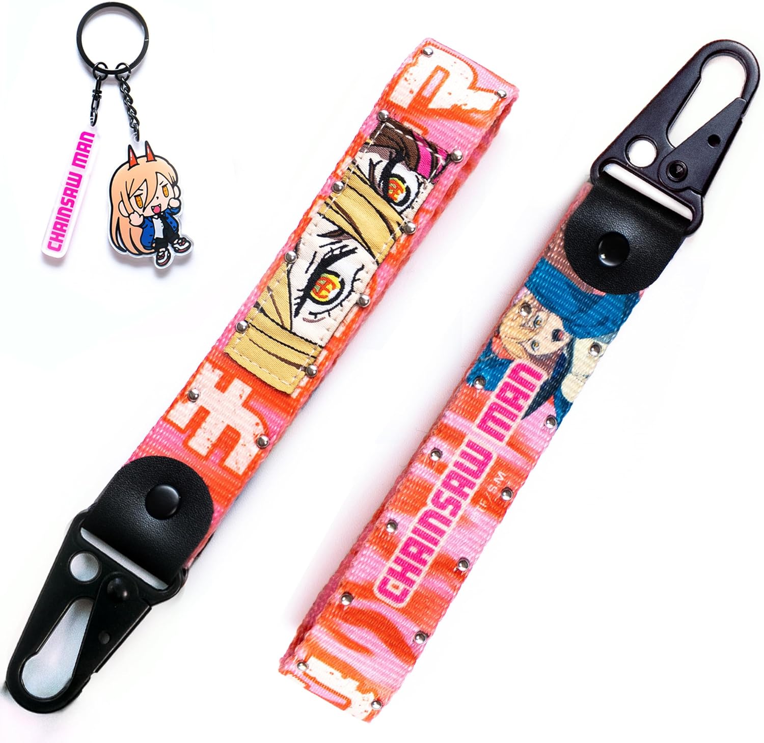 Chainsaw Man - Power Keystrap and Keychain Bundle - Otaku