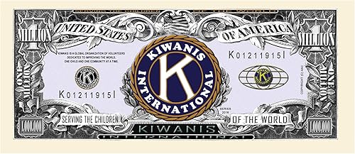 Miniatura 2 de American Art Classics Kiwanis Millones de Dólares Billetes - Paquete de 50
