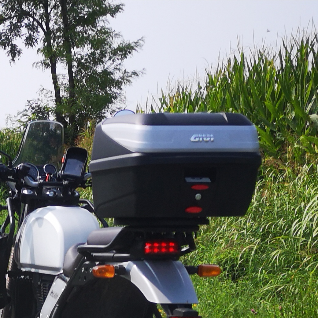 Bauletto Monolock Givi 32 Litri Nero - Con Piastra E Kit Universale Per Moto