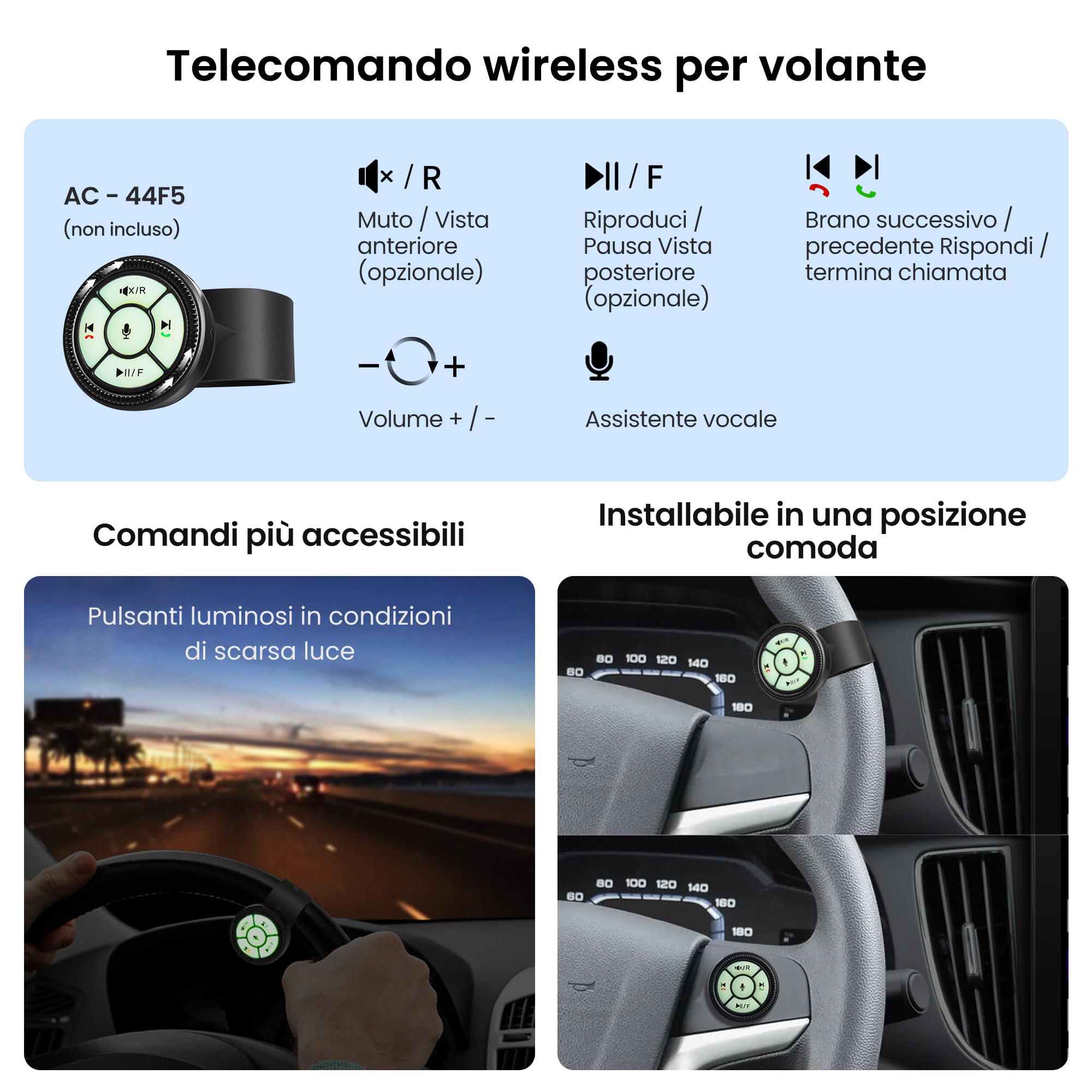 ATOTO F7 WE 10.1 Pollici Autoradio 2 DIN, CarPlay e Android Auto Senza fili | Schermo QLED Touchscreen, Doppio Mic, 4x29W RMS, 4V RCA, EQ 12 Bande, SWC, Split-Screen, Controllo al Volante, AUX/FM/AM