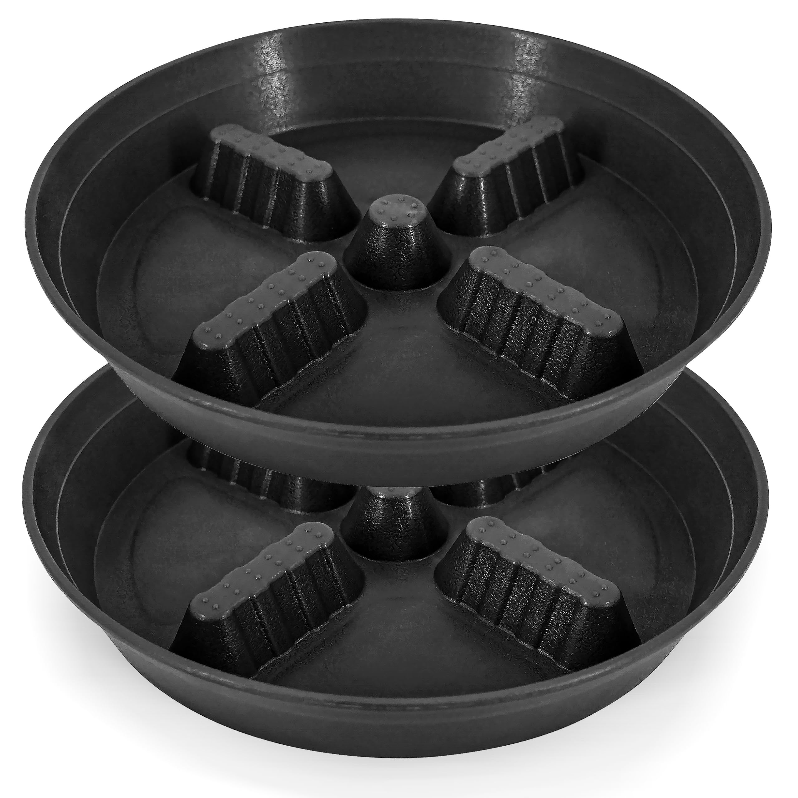 Plant Saucers - 4 Pack Drainage Trays -16 Plant Saucers - 4 Pack Drainage Trays -16