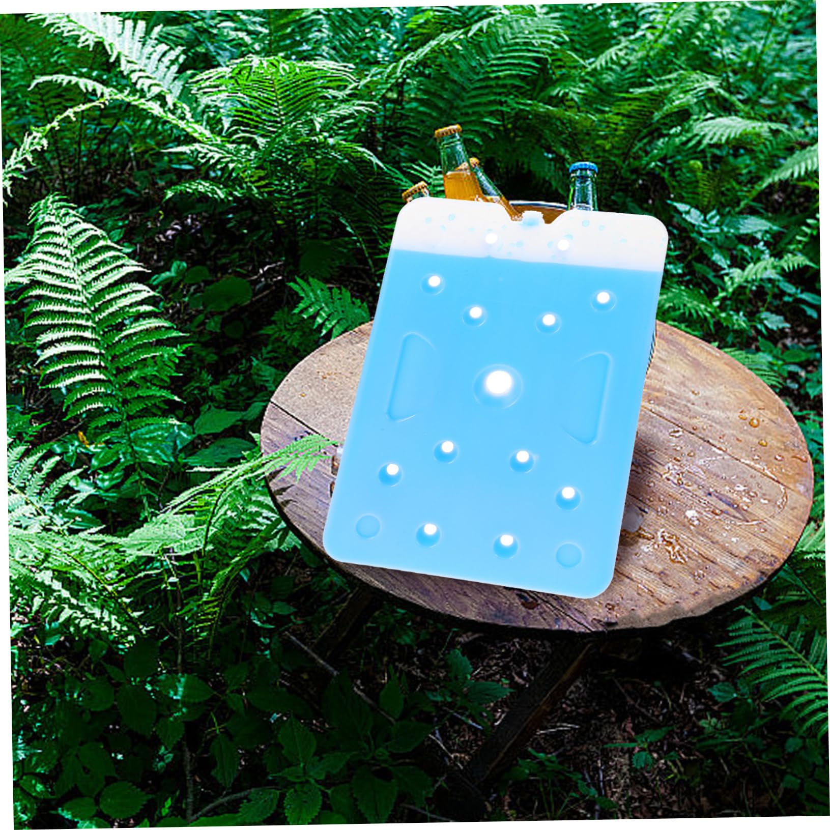 VANZACK Packs De Glace Réutilisables pour Sacs à Lunch Glacière Longue Durée Petits Packs De Congélation pour Déjeuner Camping Voiture