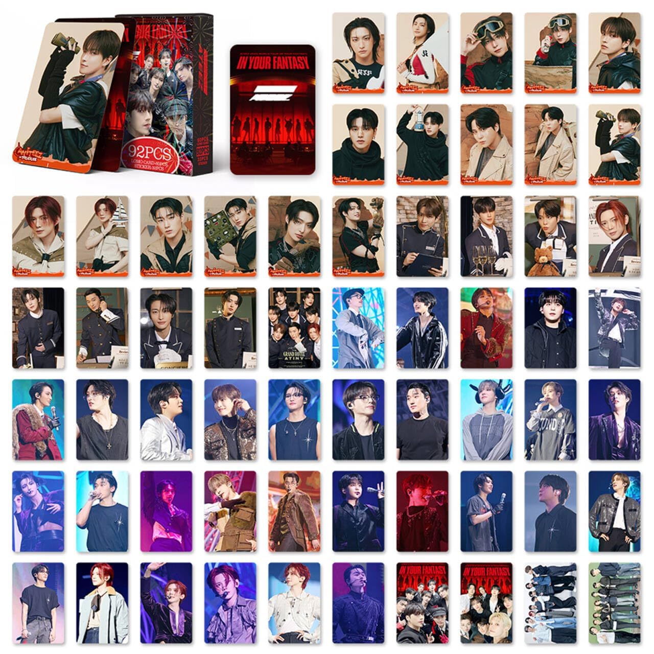 Amazon.com: KPOPBP Kpop Photocards 55 PCS Card with 32 PCS Small