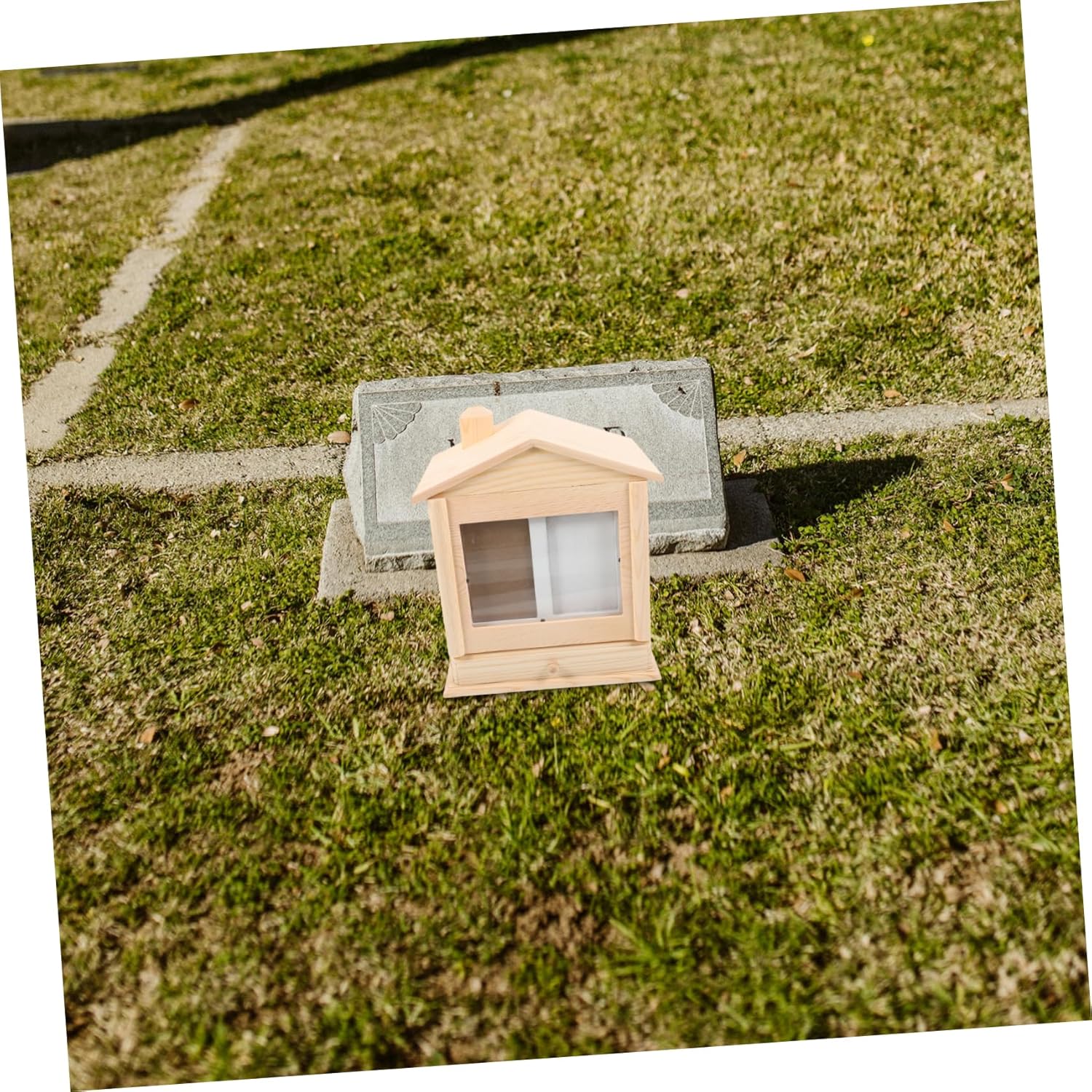 Wooden Pet Ashes Urn for Dogs and Cats Elegant Memorial Container for Pet Funeral Wooden Casket for Home Display