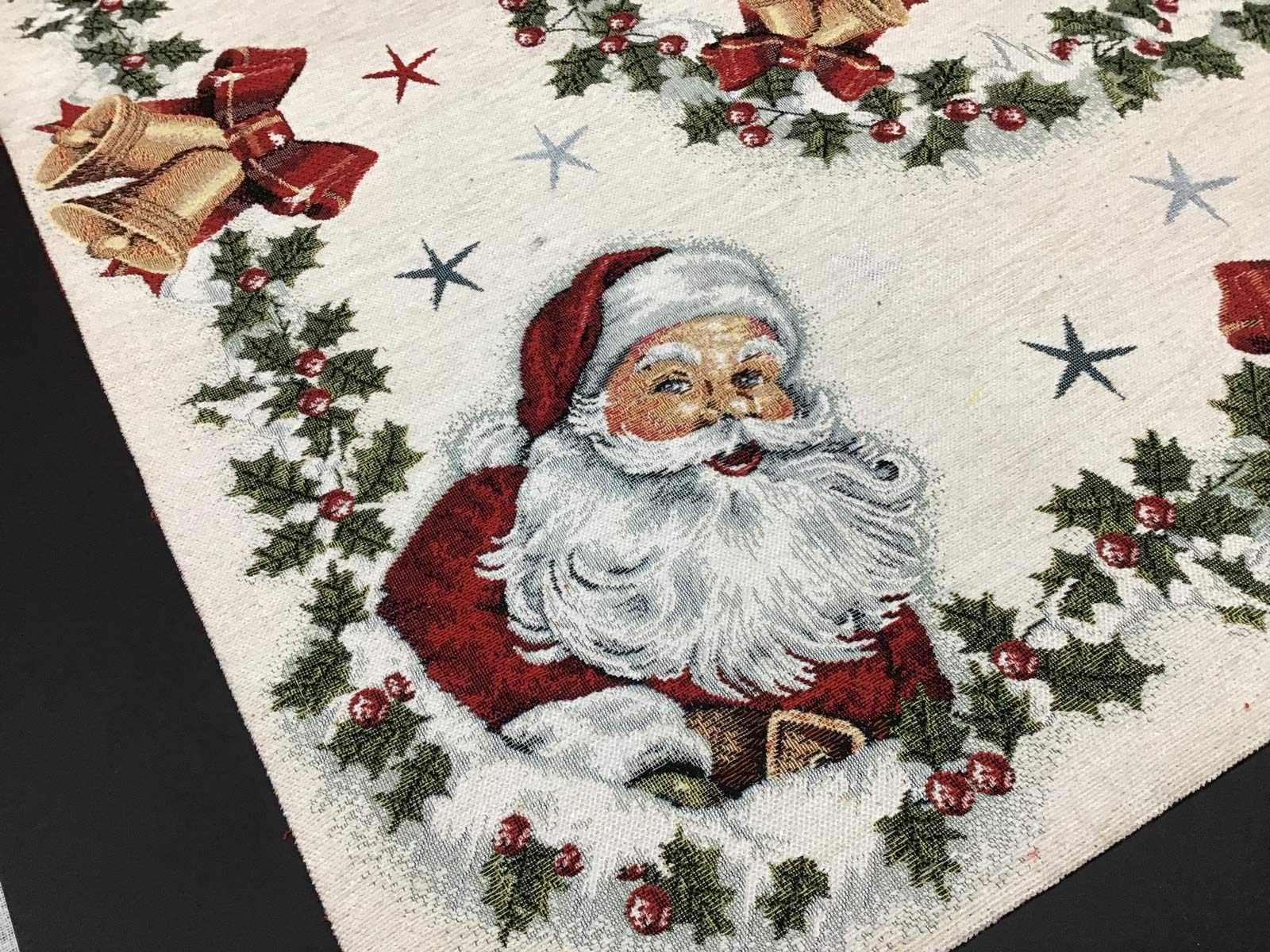 VESTIAMO CASA GRAN NATALE - Runner da tavola Gobelin con personaggi na – On Line Happy Casa Store