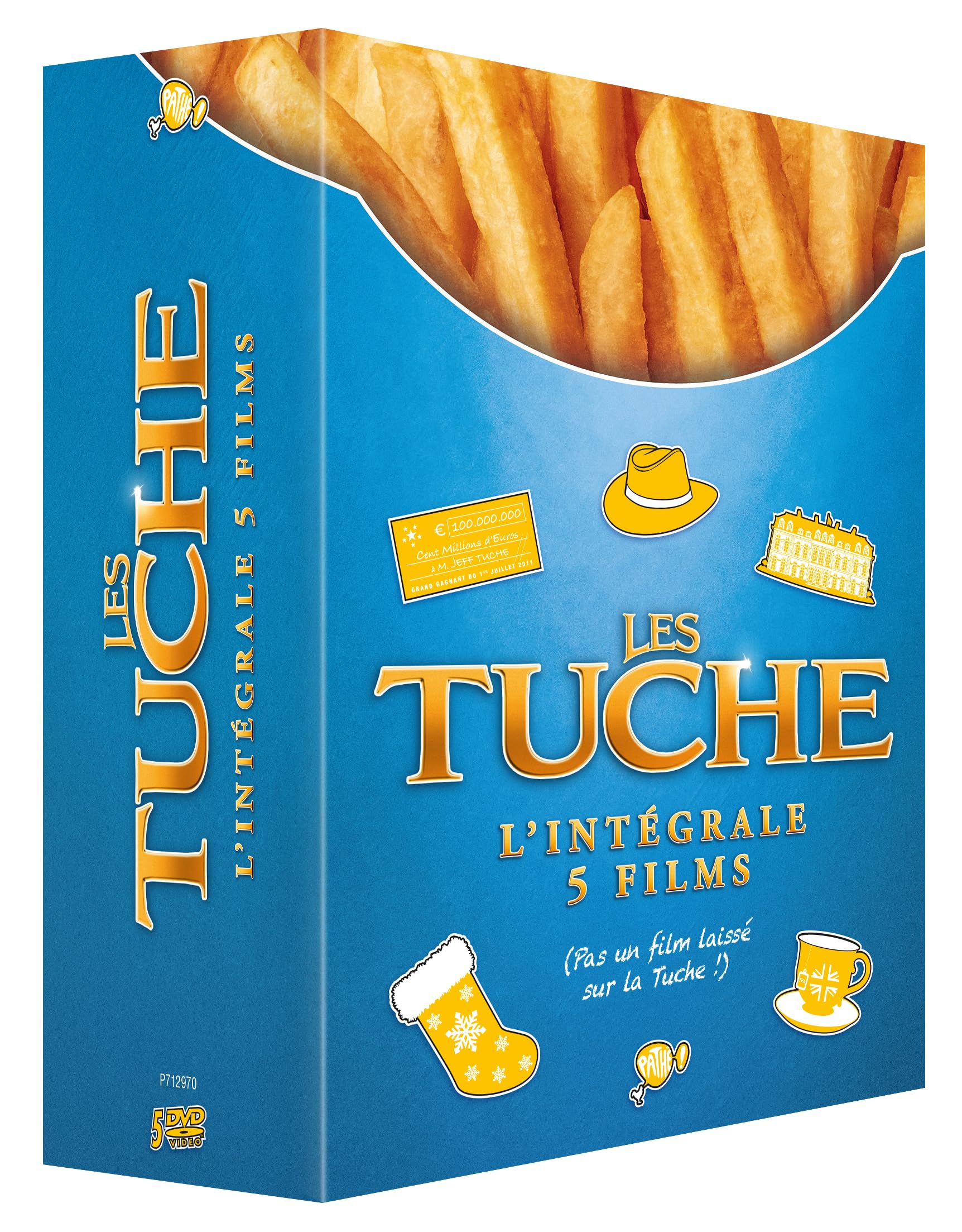 Les Tuche L'Intégrale 5 films saga completa de comedia francesa en formato físico