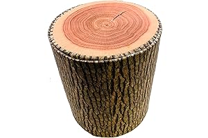 Stump Trunk - Faux Tree Stump Toy Organizer Storage Seat