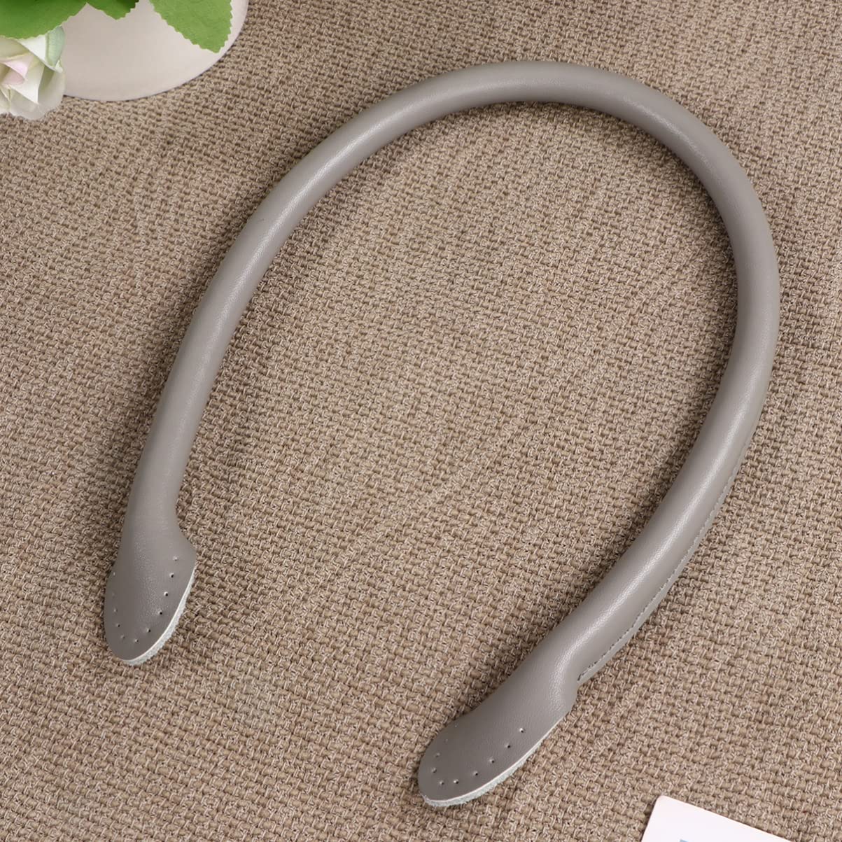 EXCEART 2 Pares de Bricolaje para Suministros con Forma de Cuero de Vaca con Asa de Hombro Asas Gruesas Correa de Repuesto con Solapa Correa Correas Cruzadas Accesorios Monederos Cm