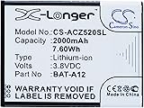 CS 2000?mAh Li-Ion Bater?a para Acer Liquid Z520?Dual SIM, sustituye a Acer Bat de A12?(1ICP4/51/65) KT.00104.002 CS 2000?mAh Li-Ion Bater?a para Acer Liquid Z520?Dual SIM, sustituye a Acer Bat de A12?(1ICP4/51/65) KT.00104.002