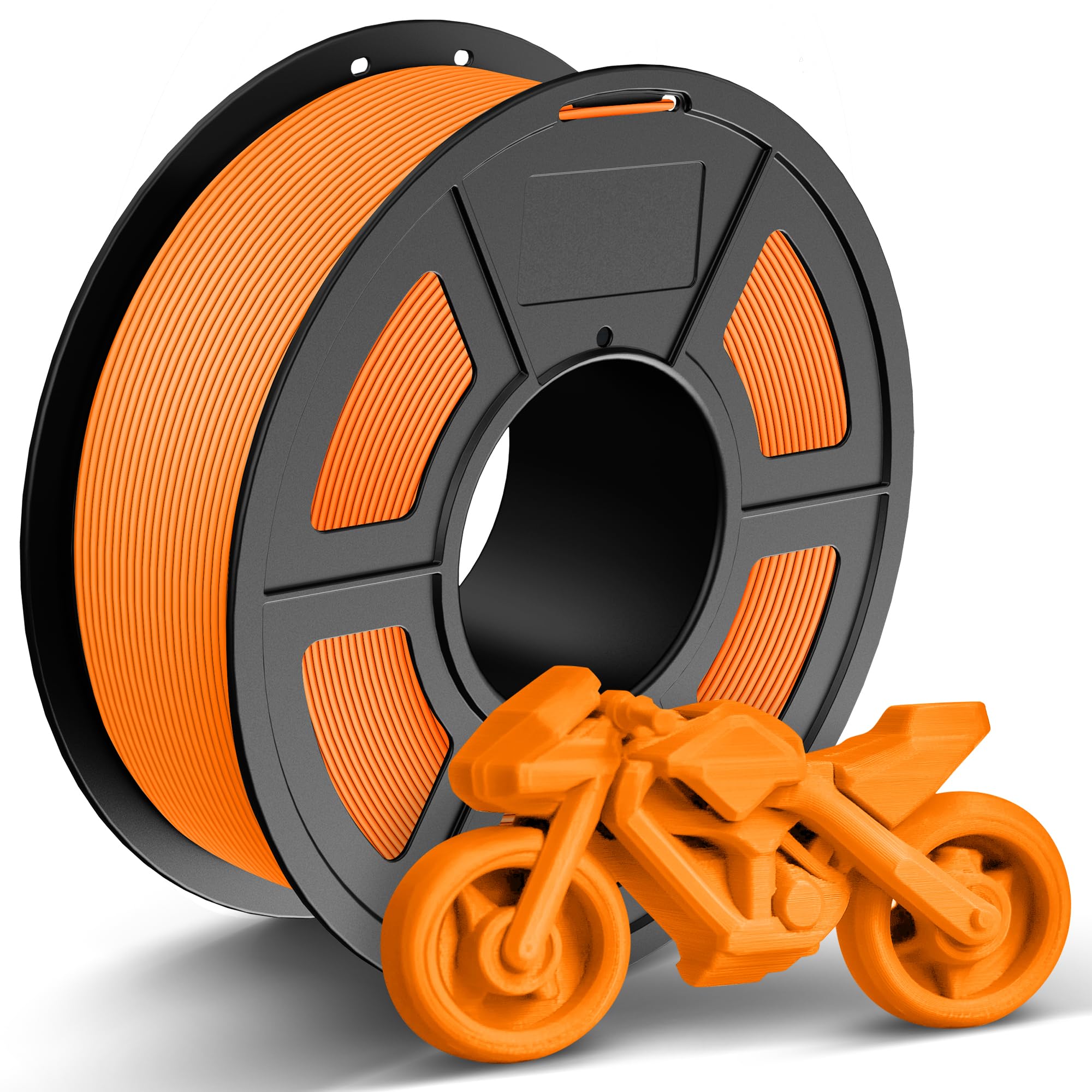 TECBEARS Rapid PETG Filament 1.75mm, 1kg Orange