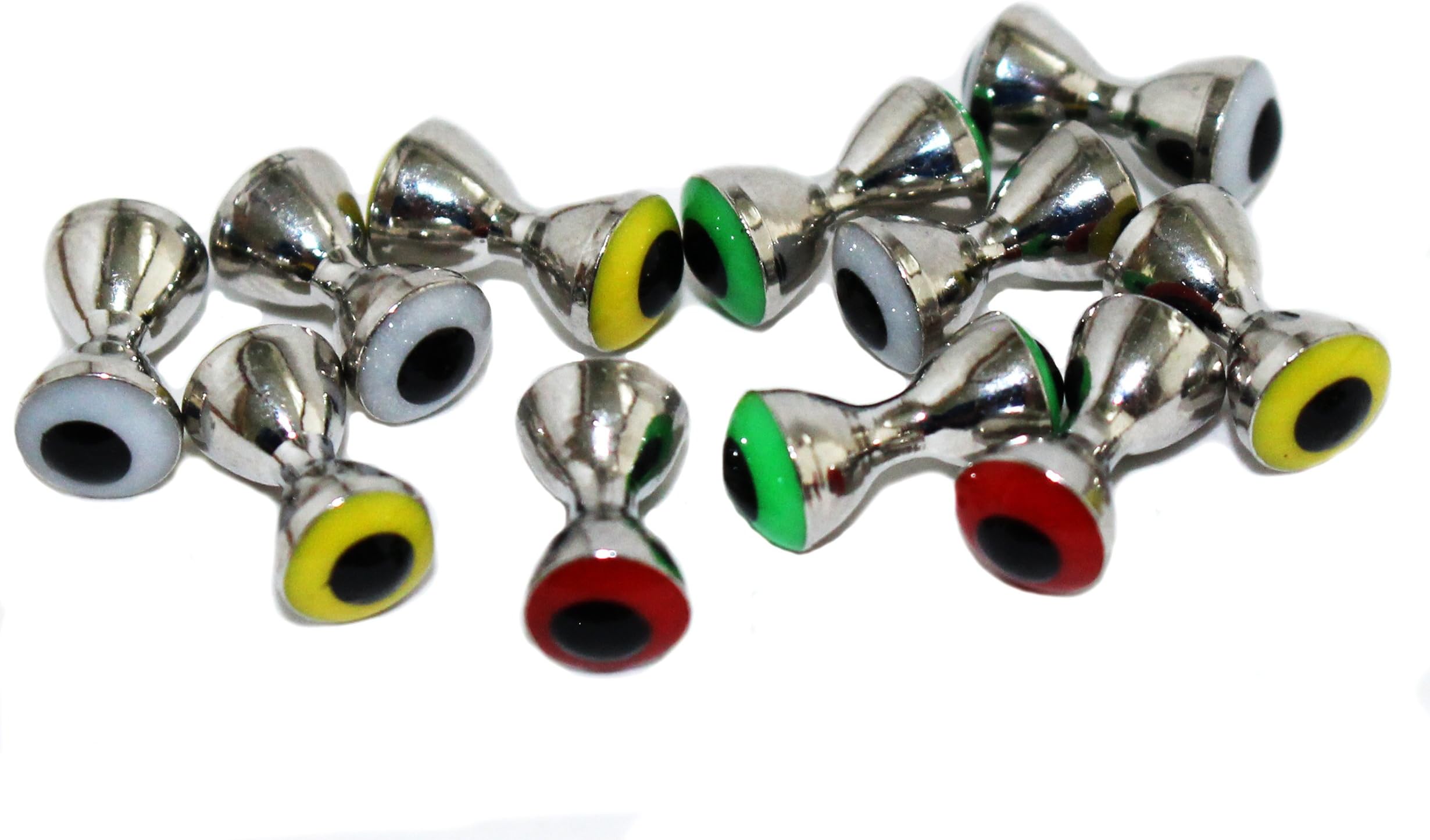Prime Fish Co. Dumbbell Real Eyes - 25 Count - Fly Tying