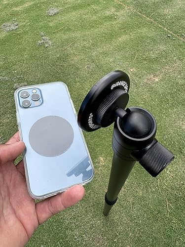 Miniatura 2 de Monopod Stick para teléfono - Aluminio resistente de 37 pulgadas - Compatible con Magsafe - Soporte para teléfono ligero y portátil - Graba