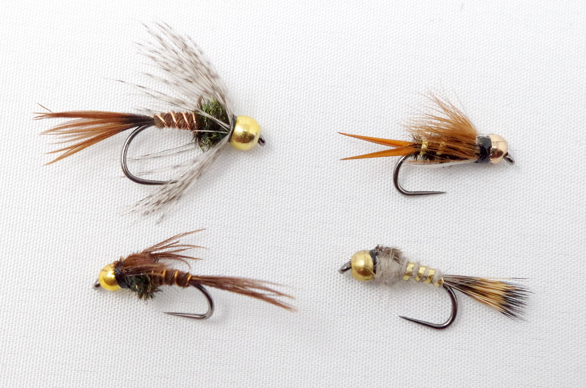 Moonlit - 24 Nymphing Flies Combo - barbless beadhead Nymphs