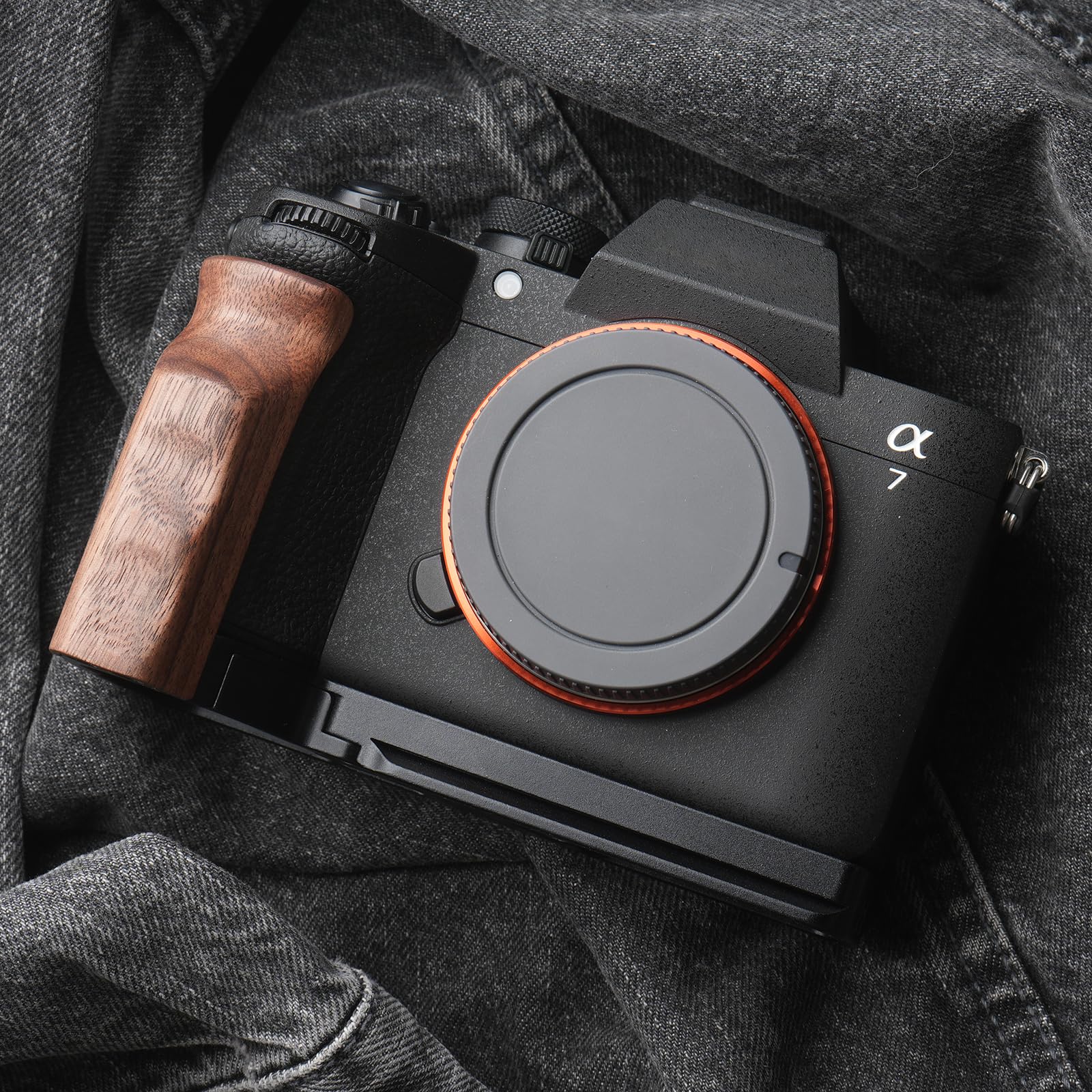 Amazon | RYDSCAM 実木 カメラグリップ 、対応 Sony ソニー a7v A7M5