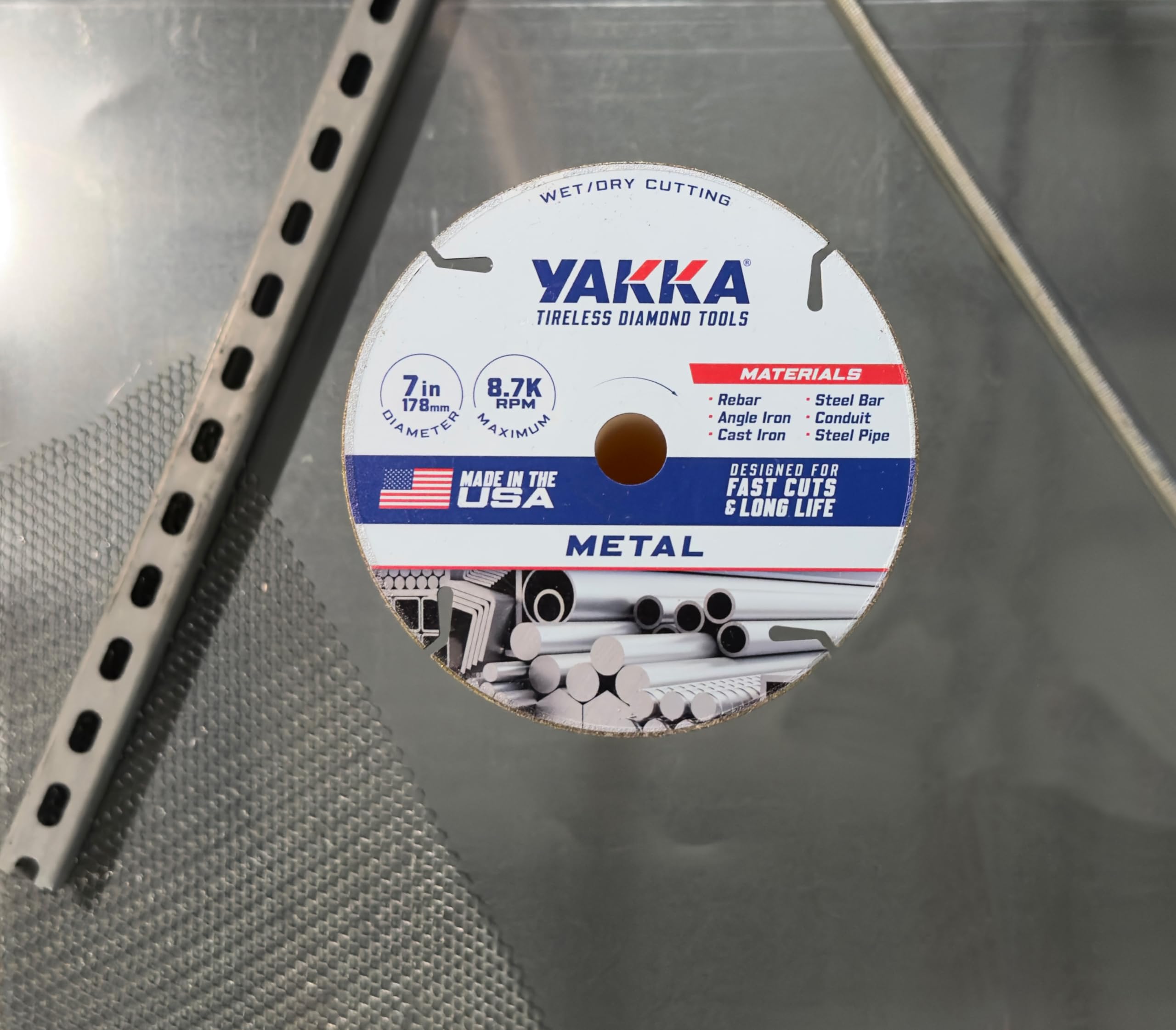 Yakka Diamond Metal Cutting Blades - Long Lasting -3
