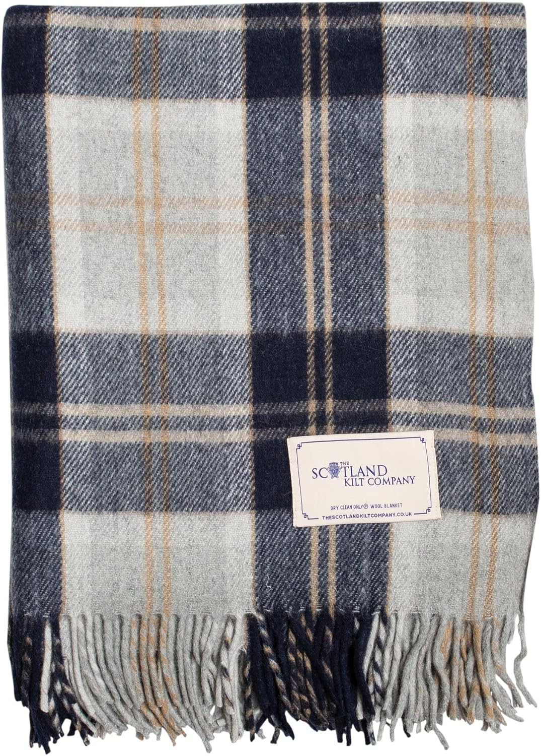 The Scotland Kilt Company Tartan Rug 100 Wool Soft