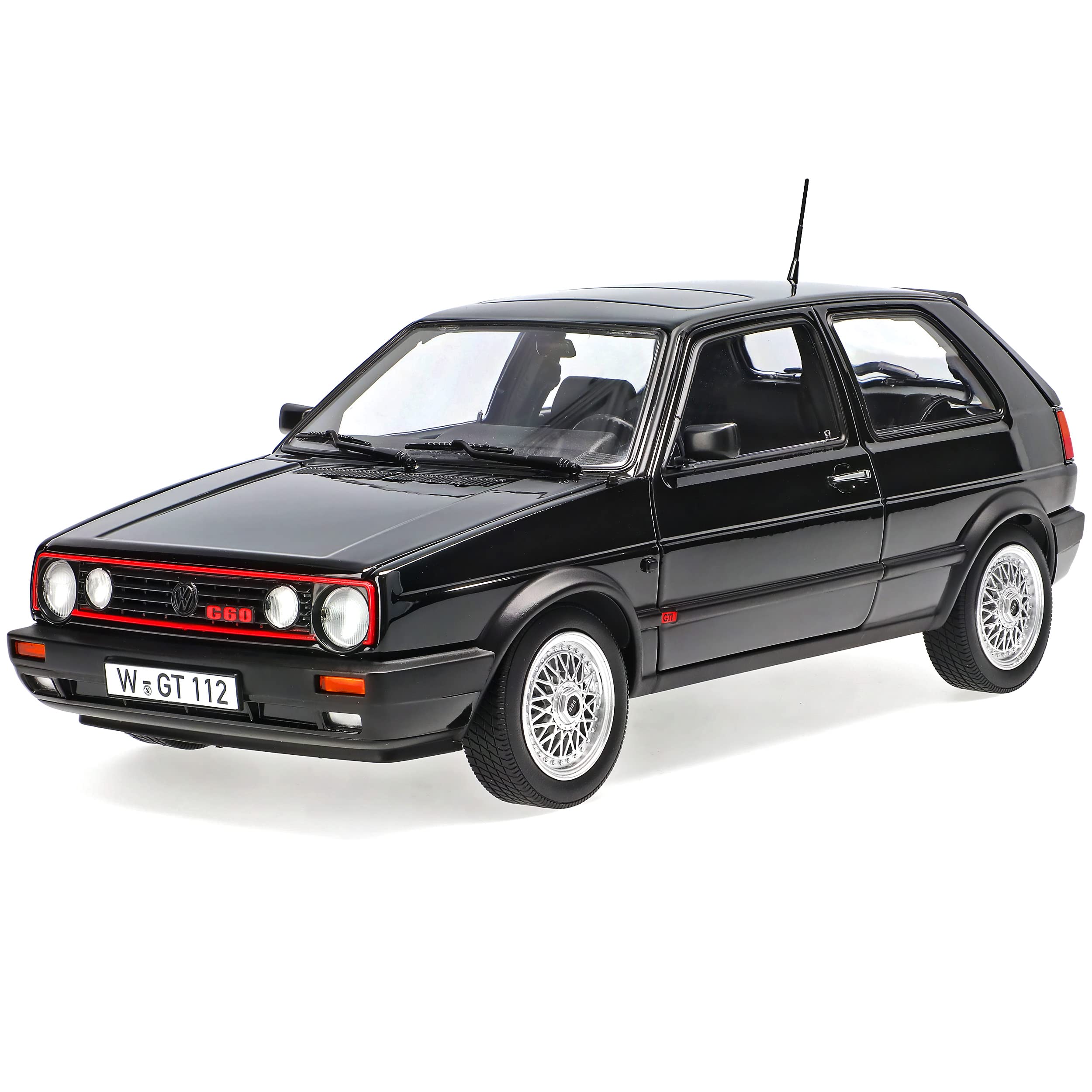 Norev Volkswagen Golf II GTI G60 Black 1983-1992 1/18 Model Car