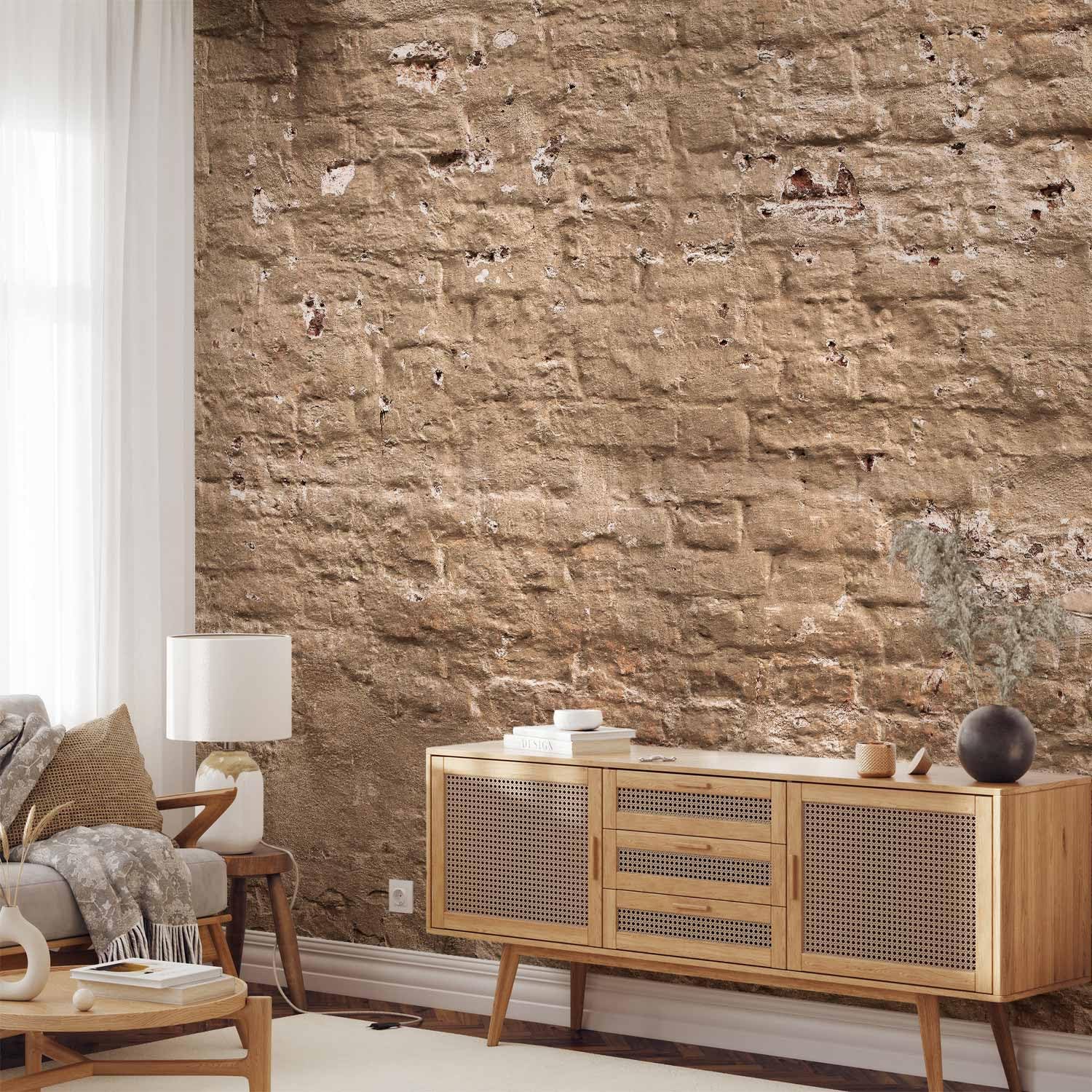 murando Fotomurales 400x280 cm Papel pintado tejido no tejido Decoración de Pared decorativos Murales moderna Diseno Fotográfico Ladrillo f-A-0507-a-c