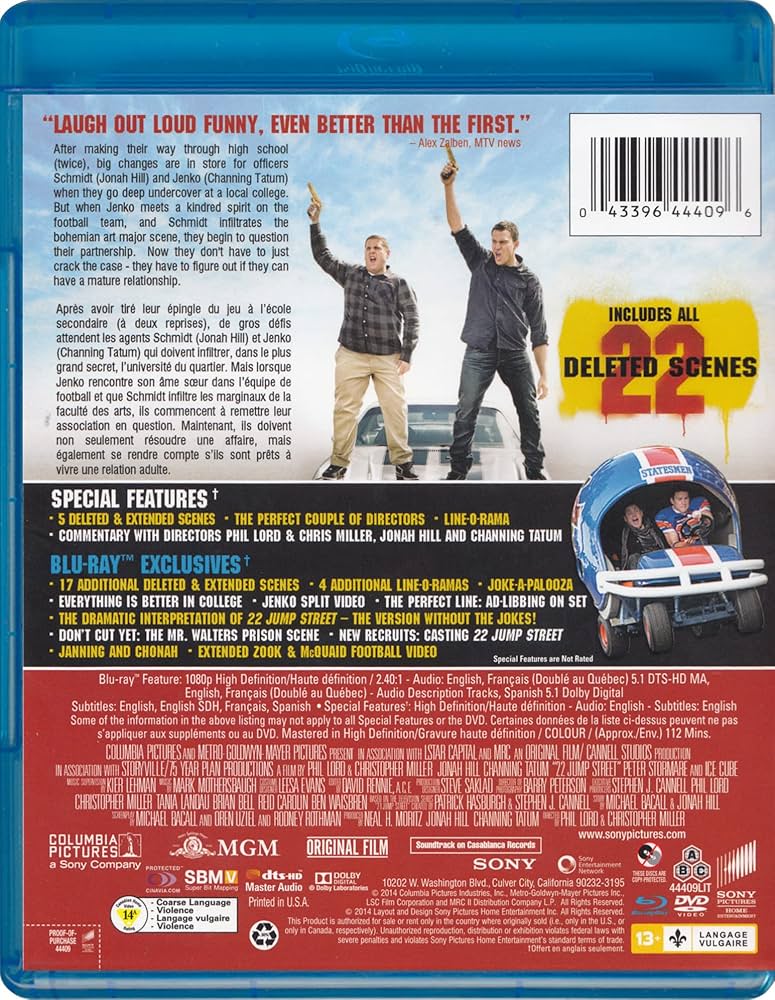 Re:NO/Dreamero/2CD+DVD/ジャパメタ Amazon.com: 22 Jump Street (Blu-ray + DVD) (Blu-ray