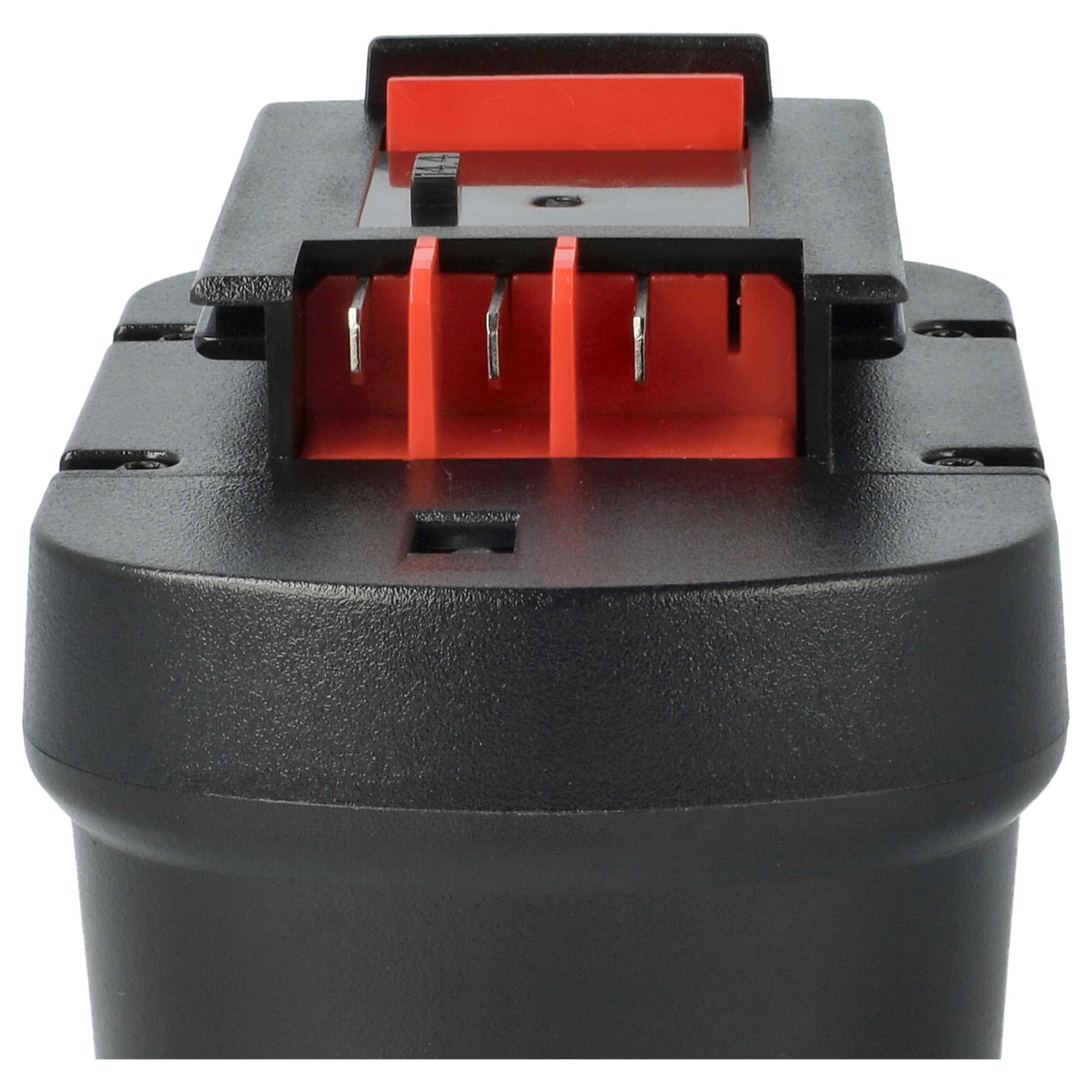 vhbw 3x batteria compatibile con Black & Decker HP148F2, HP148F2B, HP148F3B, HP148F3K, HP148F2K, HP148F2R utensile (3000 mAh, NiMH, 14,4 V)