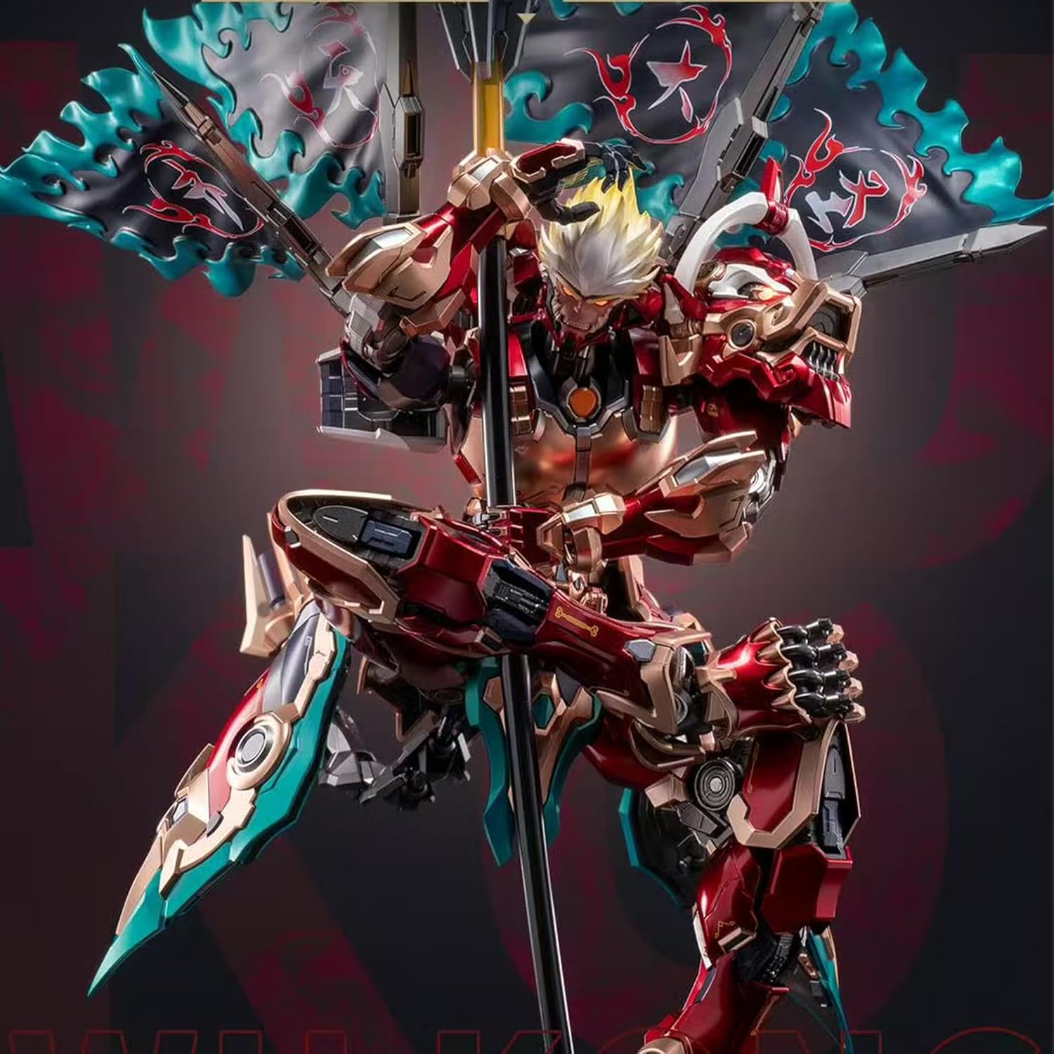 MOSHOWTOYS Action Figures Mech - Excellence Level Sun Wukong The Heavenly Great Sage - 7‘’,Classic Character,Collectible,Age 15 and Above