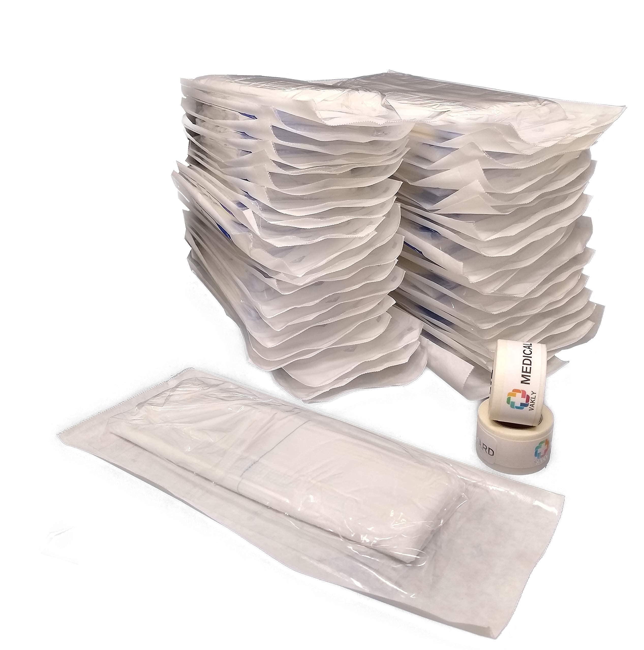 Combine Abdominal Pads [Pack of 40] ABD Pads 8’’x10’’ High Absorbency