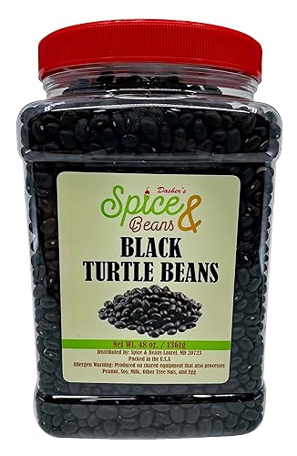 DSB - Frijoles de tortuga negra, tarro resellable de 3 libras, triple limpieza, cultivados en los Estados Unidos DSB - Frijoles de tortuga negra, tarro resellable de 3 libras, triple limpieza, cultivados en los Estados Unidos