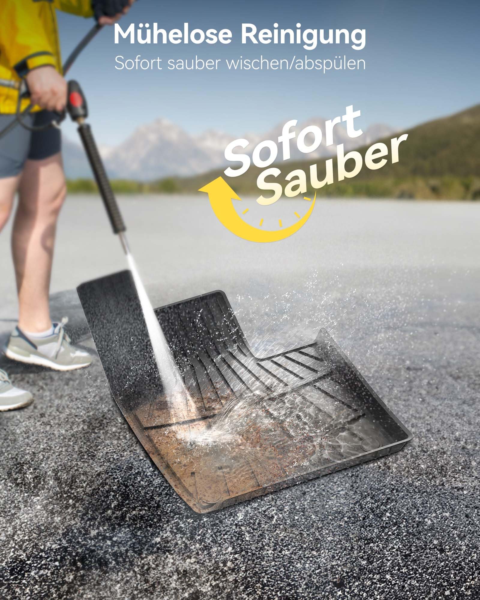 3W Fußmatten & Kofferraumwanne & für Xpeng G6 2023-2026 | TPE Thorex™ Allwetter | 3D Maßgeschneiderte Passform | Hundefreundlich Auto Zubehör | Wasserdicht & Kratzfest | Antirutsch