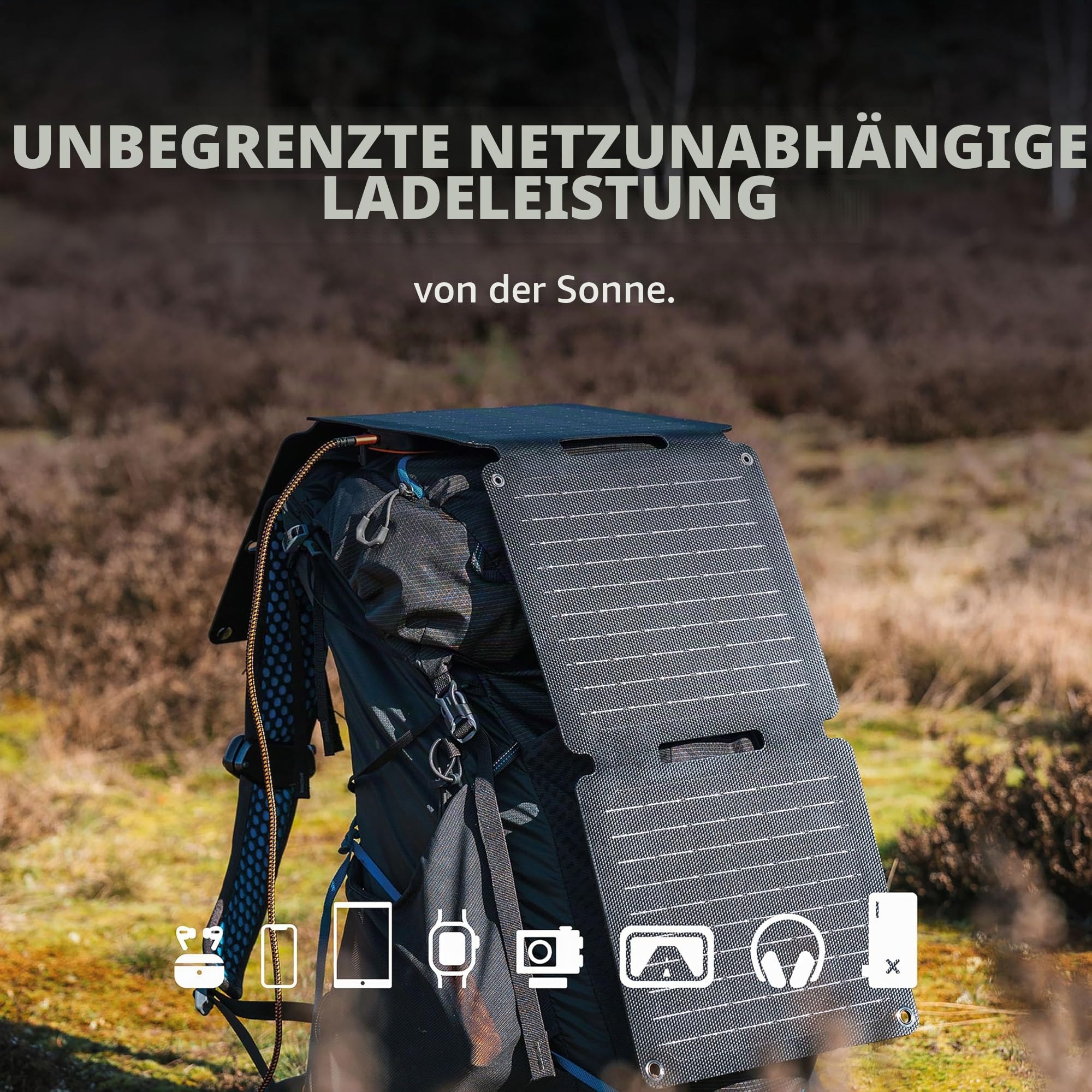 Xtorm SolarBooster 28W - Foldable Solar Panel Black Neu