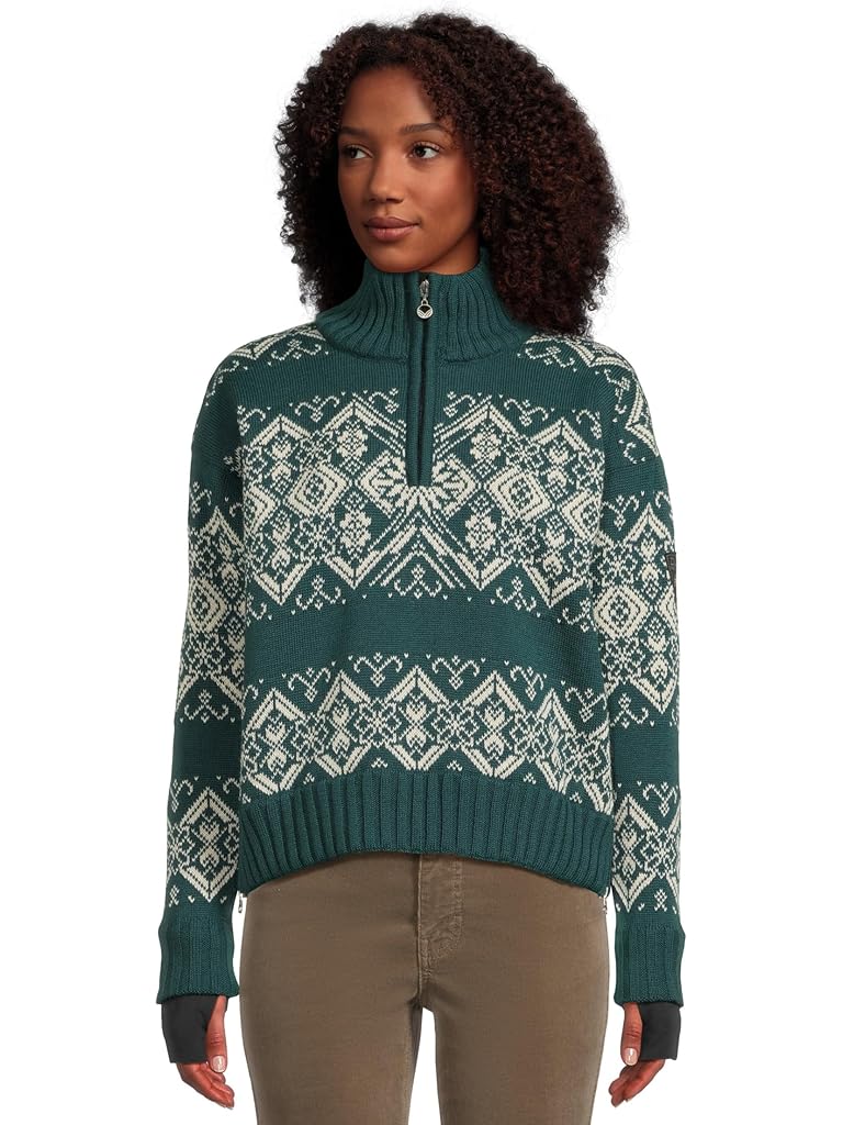 Green Dale of Norway Roset Weatherproof Sweater