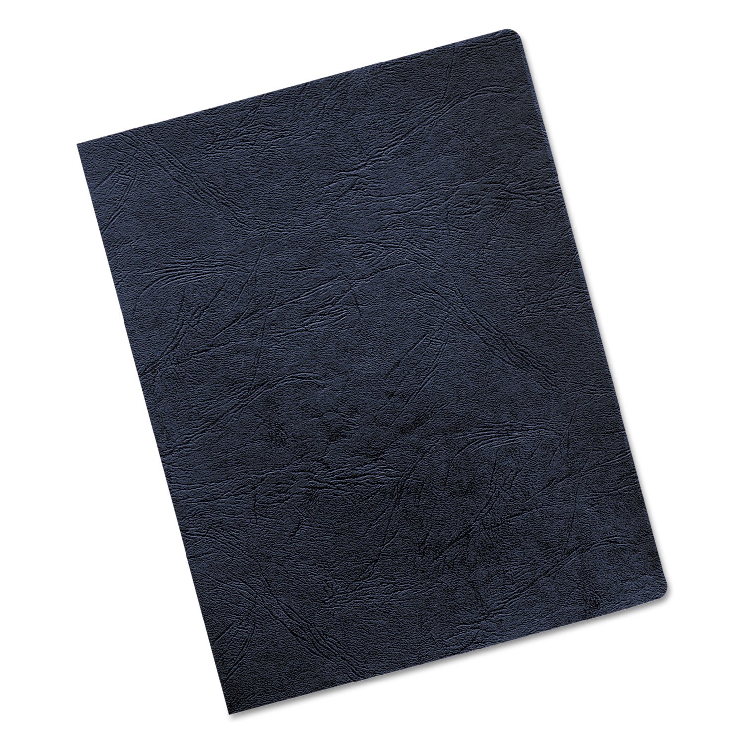 Fel52136 – Fellowes Grain couvertures de présentation – Oversize, Bleu marine, Lot de 200