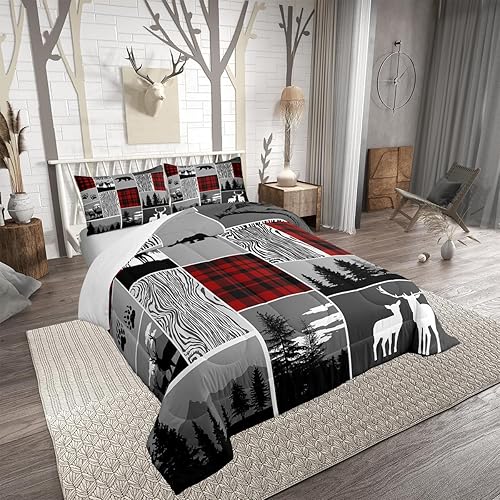 Miniatura 7 de Erosebridal Juego de edredón de vaca, tamaño matrimonial, juego de ropa de cama de girasol y mariposa para niños, niñas y adolescentes, juegos de