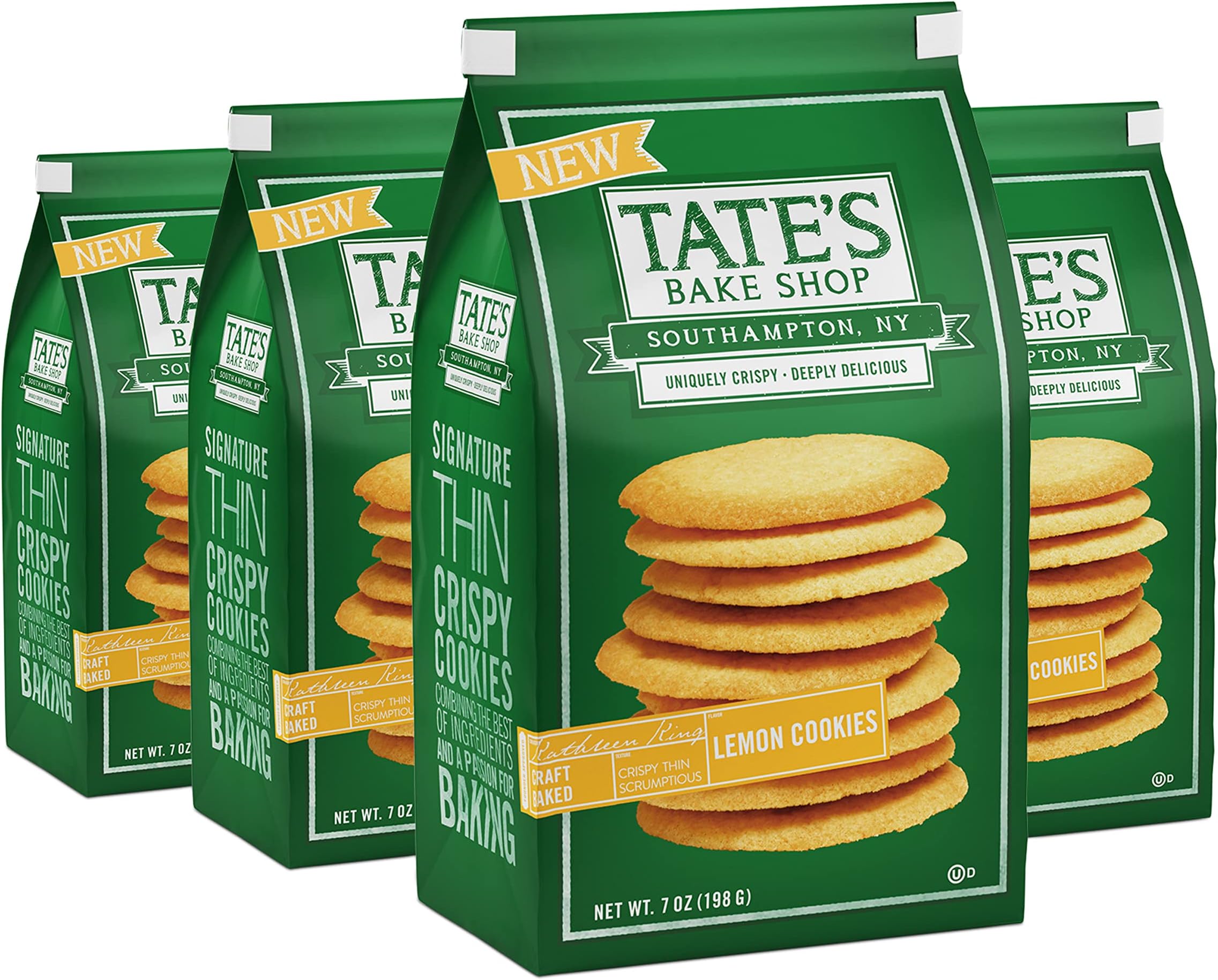 Lemon Cookies, 7 Ounce (Pack of 4)