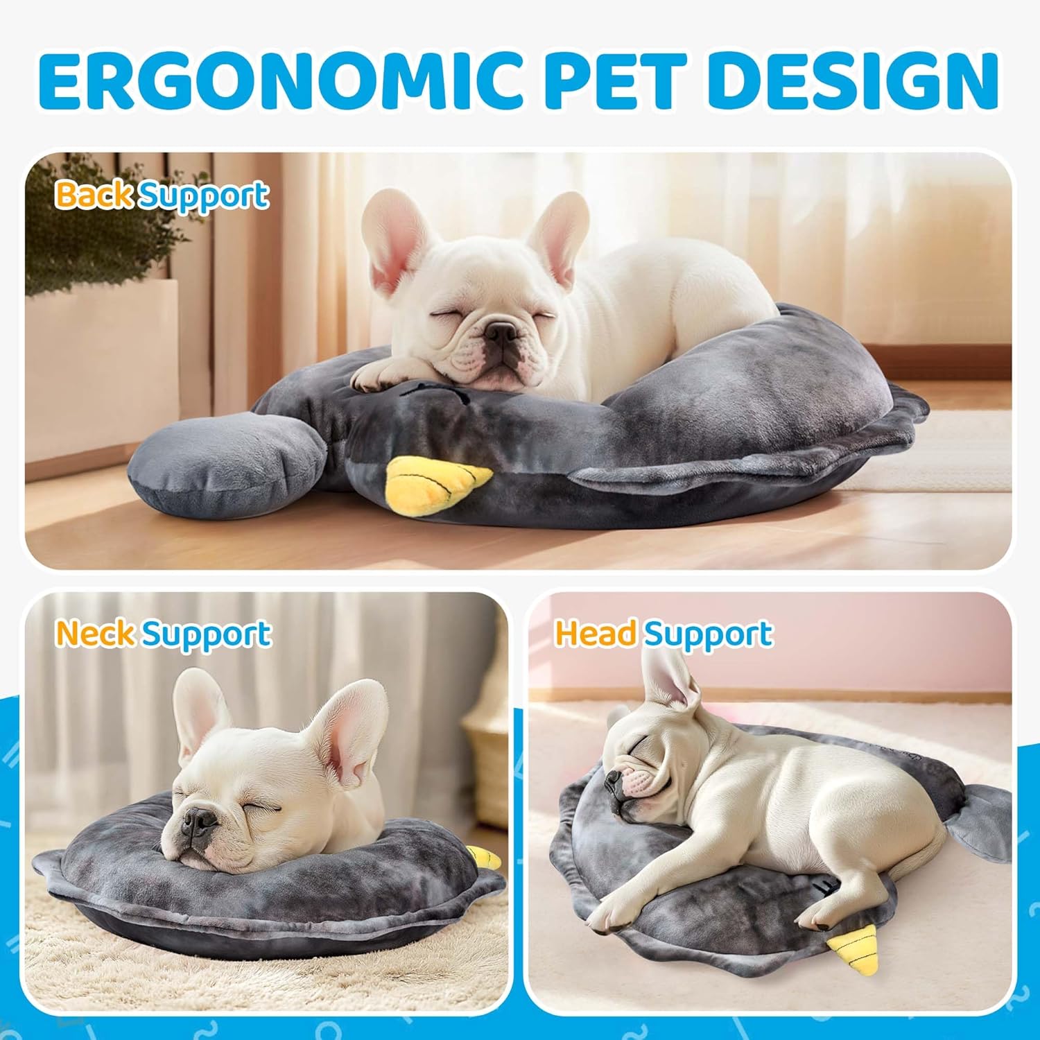 Discover Serenity: BurgeonNest Calming Pillow for Dogs & Cats